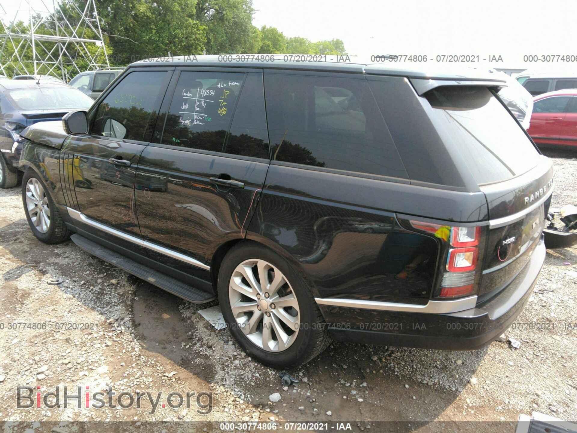 2014 LAND ROVER RANGE ROVER - VIN: SALGS2WF6EA147269 - Фото 3