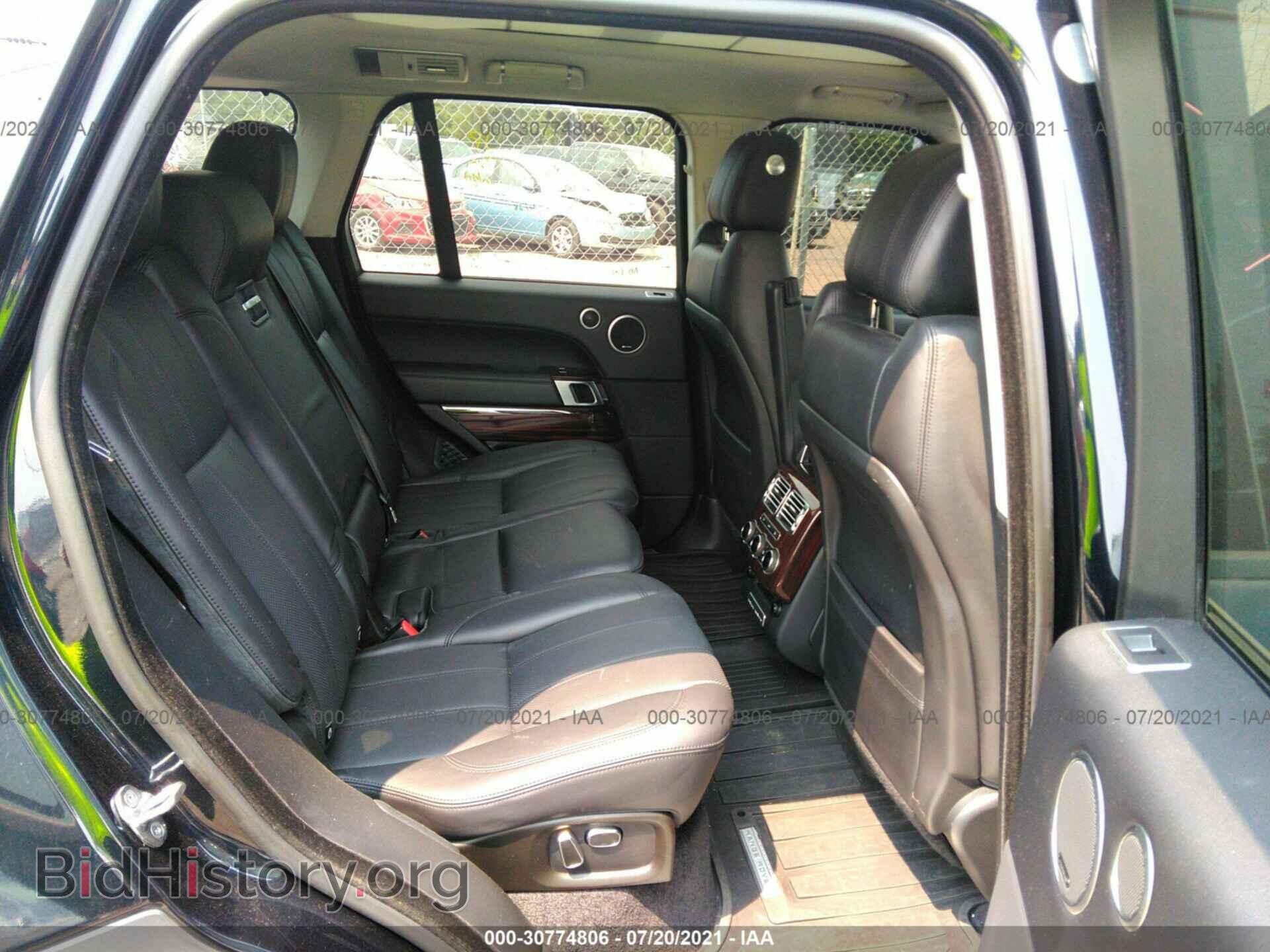 2014 LAND ROVER RANGE ROVER - VIN: SALGS2WF6EA147269 - Фото 8