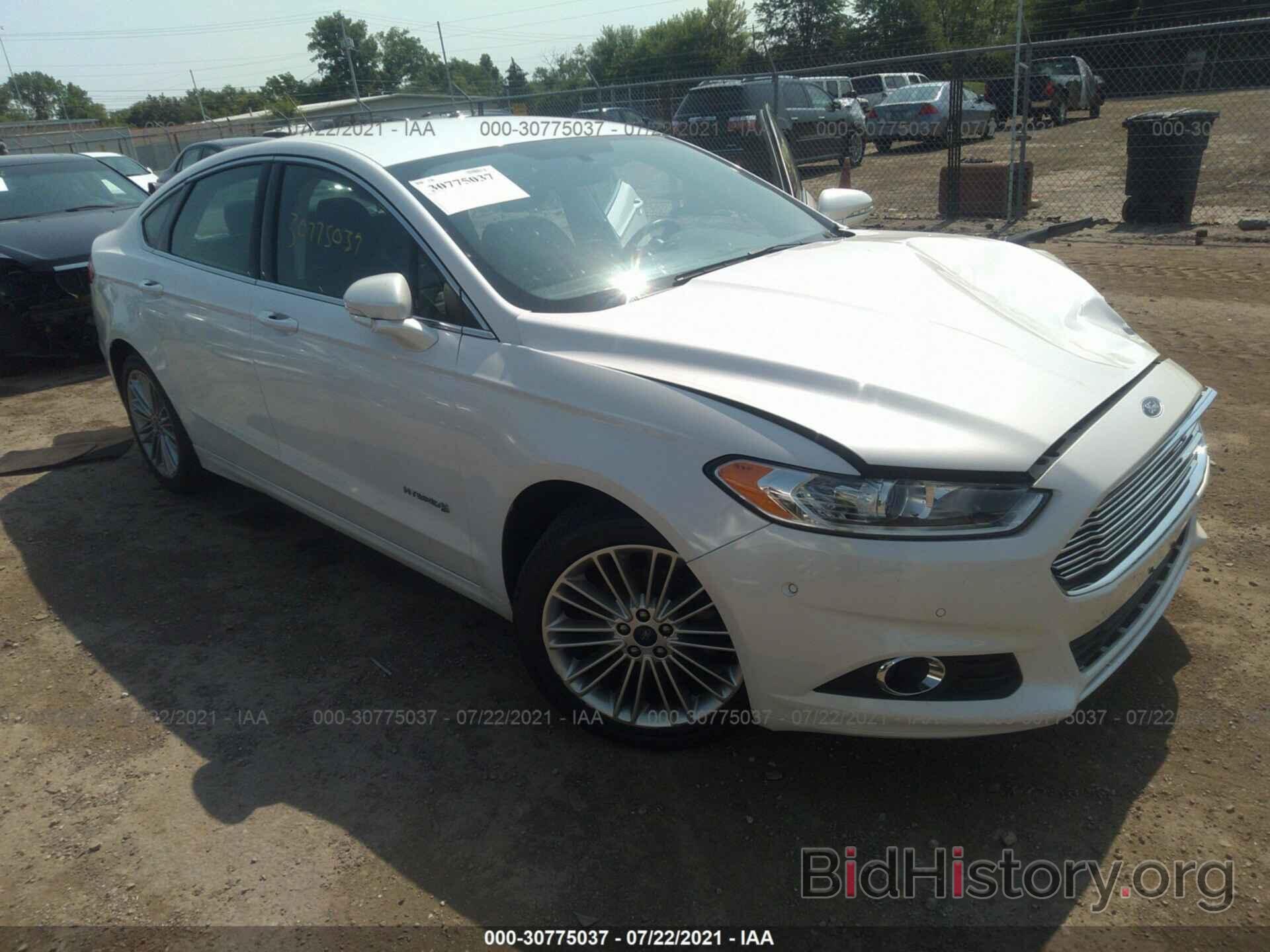 Photo 3FA6P0LU3ER266730 - FORD FUSION 2014