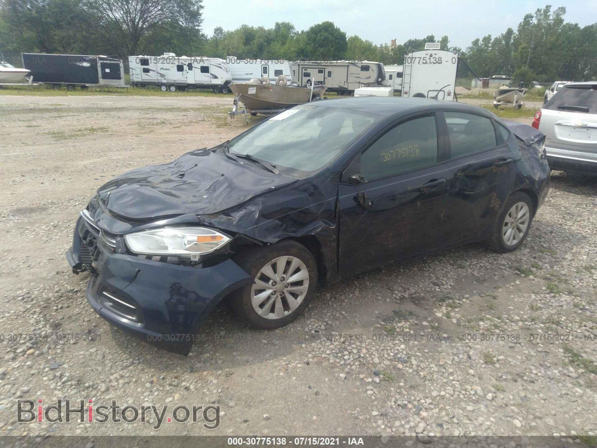 2014 DODGE DART - VIN: 1C3CDFDH7ED719979 - Фото 2