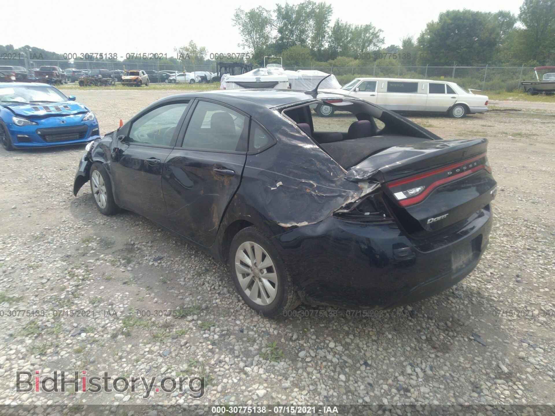 2014 DODGE DART - VIN: 1C3CDFDH7ED719979 - Фото 3