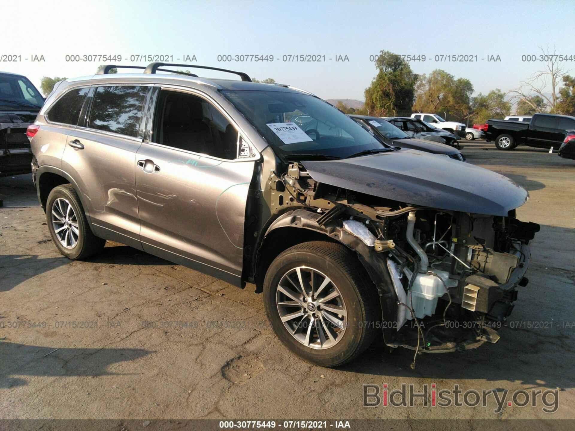 Фотография 5TDKZRFH8KS552667 - TOYOTA HIGHLANDER 2019