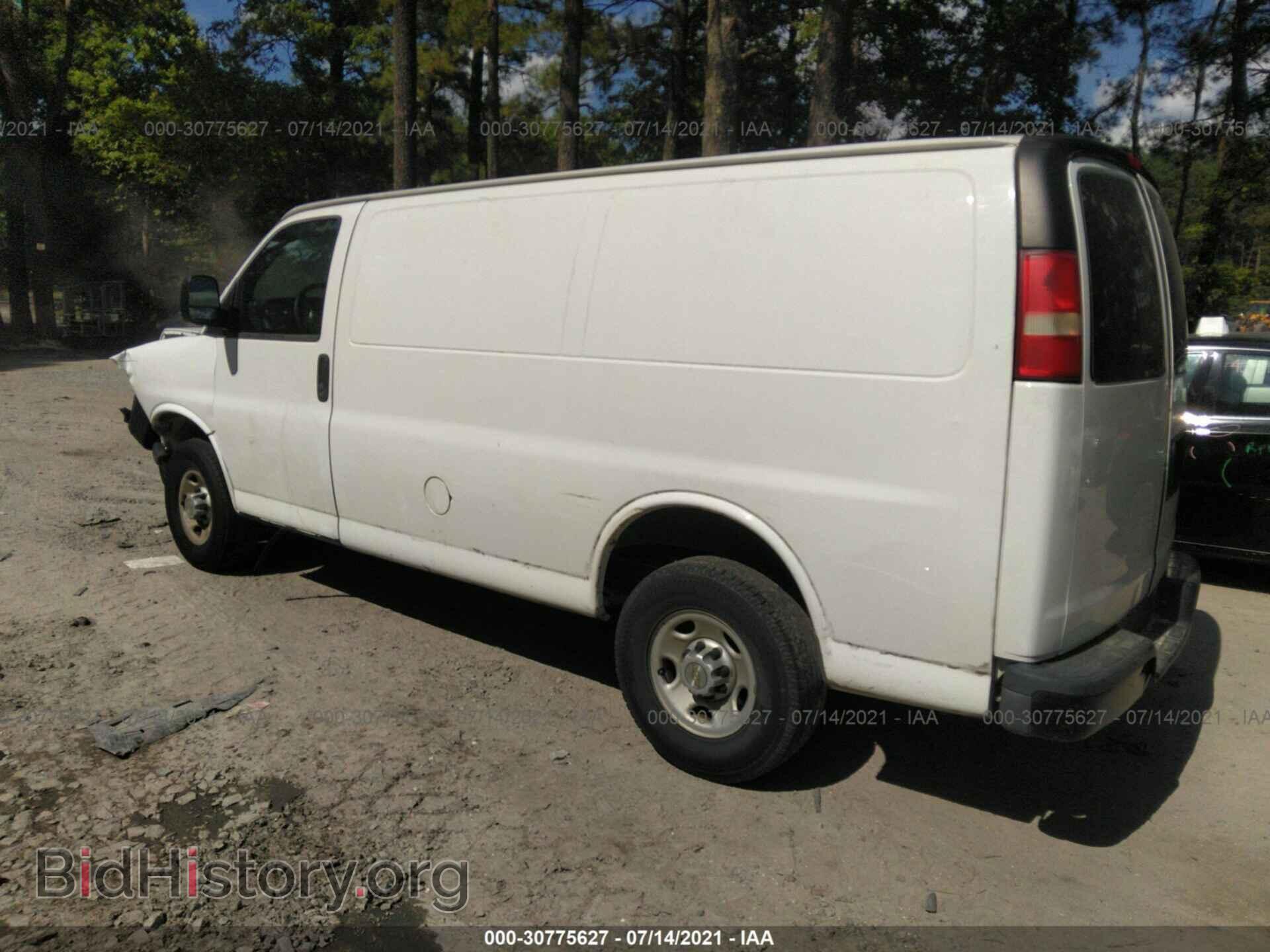 2013 CHEVROLET EXPRESS CARGO VAN - VIN: 1GCWGFCA9D1184416 - Фото 3