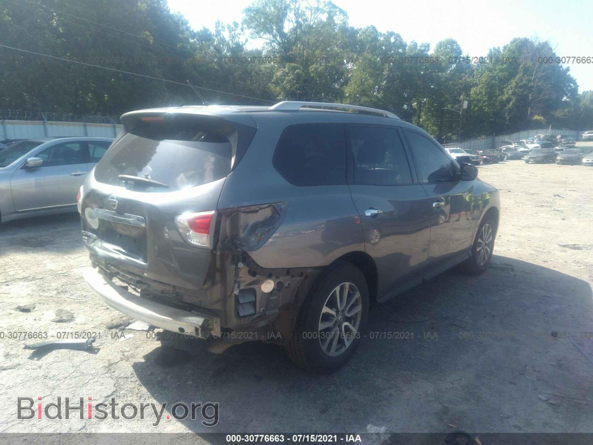 2015 NISSAN PATHFINDER - VIN: 5N1AR2MN5FC676765 - Фото 4