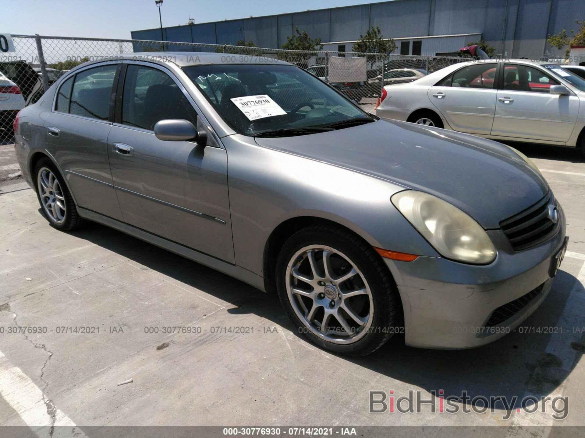 Photo JNKCV51E06M521127 - INFINITI G35 SEDAN 2006