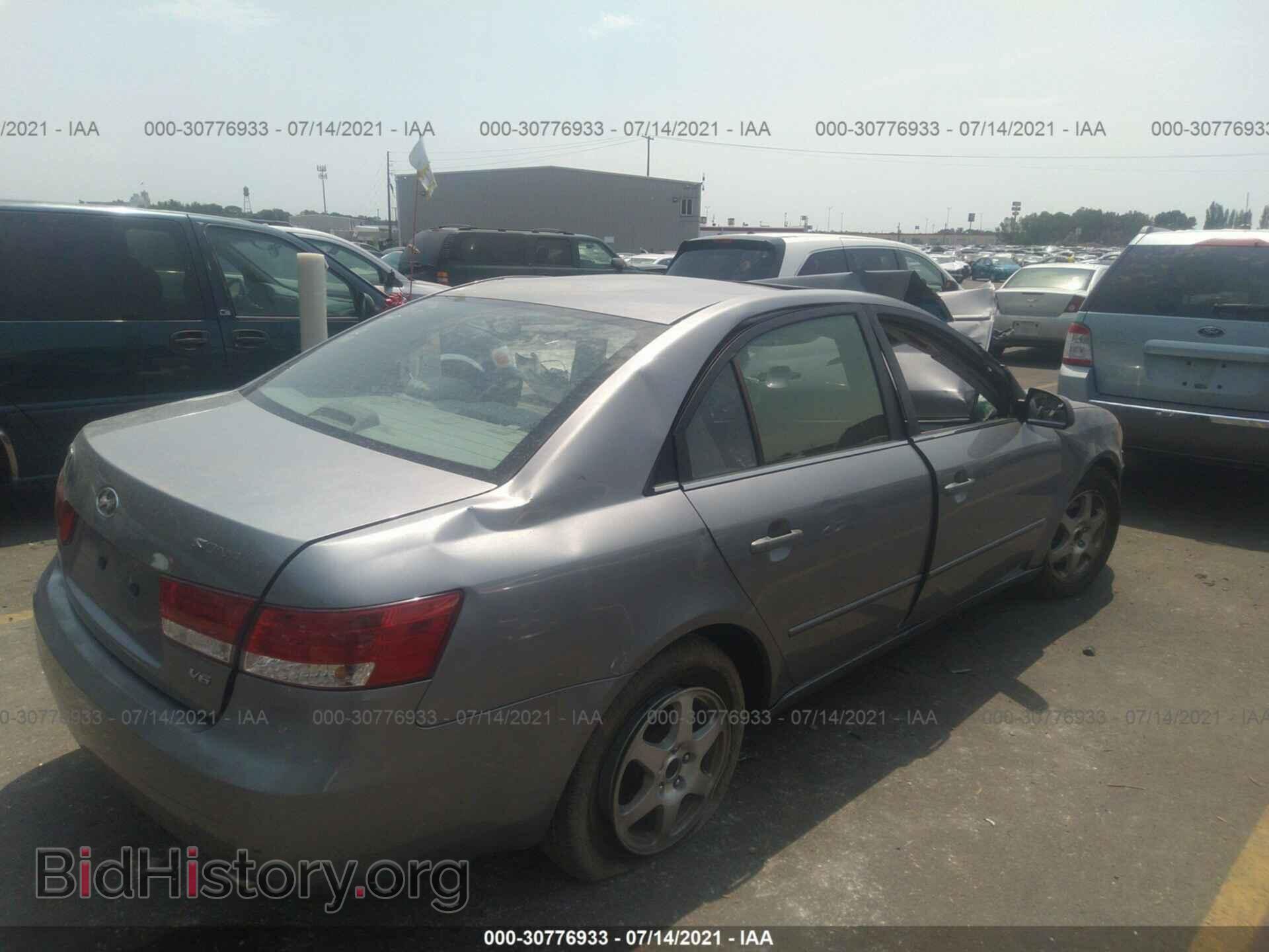 2006 HYUNDAI SONATA - VIN: 5NPEU46F26H083956 - Фото 4