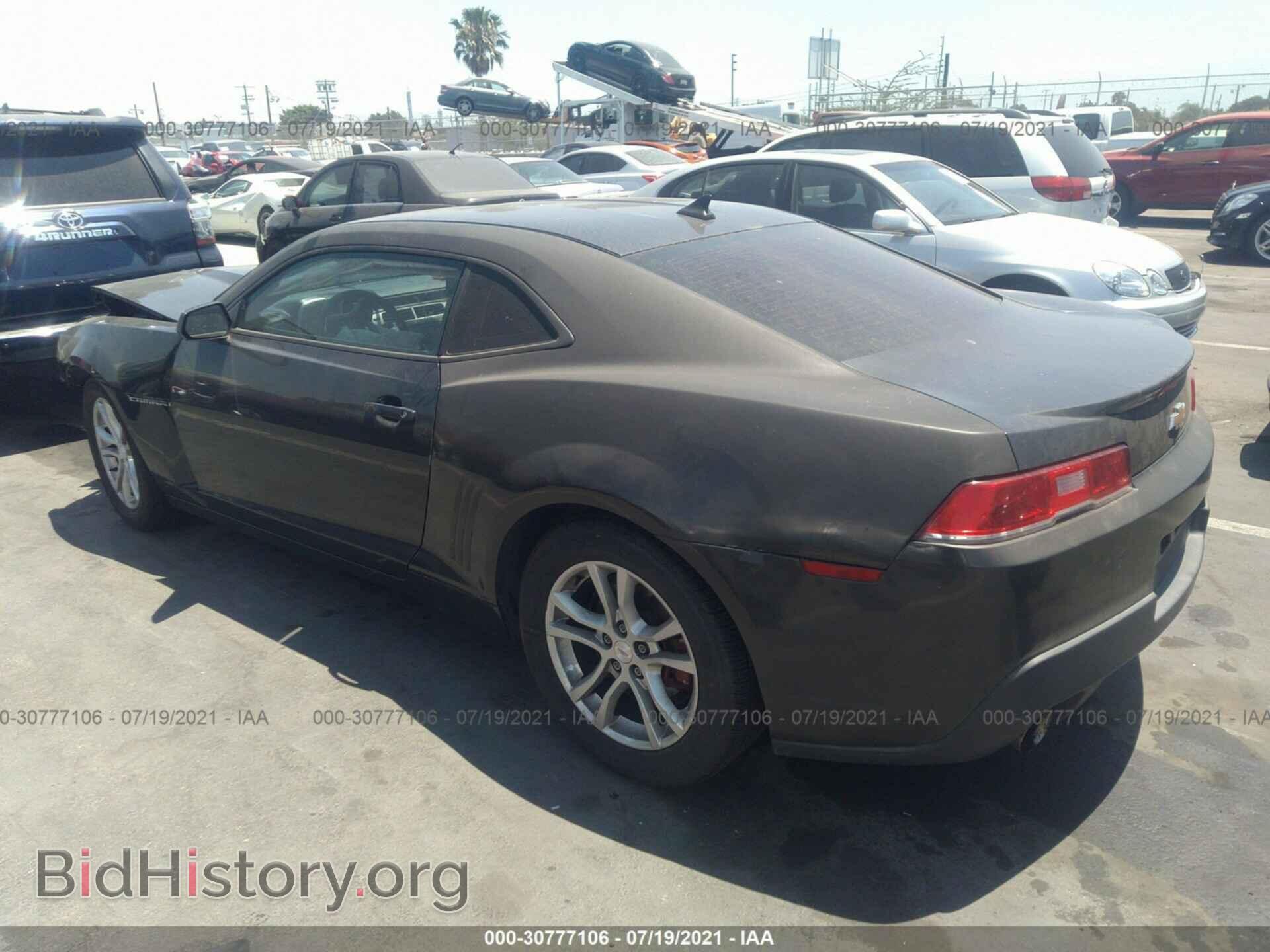 2014 CHEVROLET CAMARO - VIN: 2G1FA1E32E9312956 - Фото 3