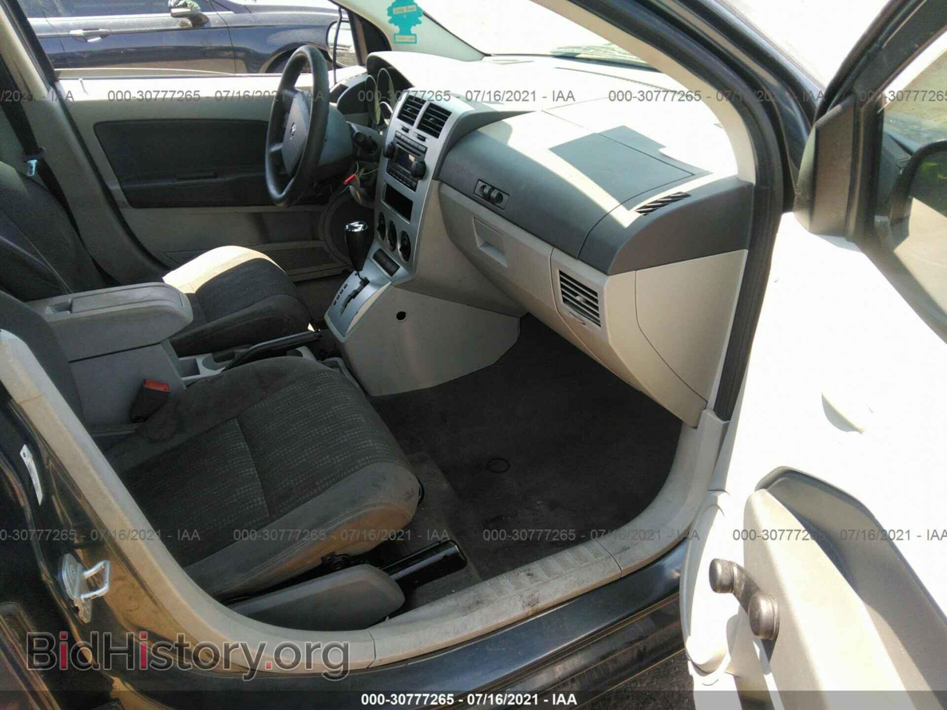 2007 DODGE CALIBER - VIN: 1B3HB28B27D232862 - Фото 5