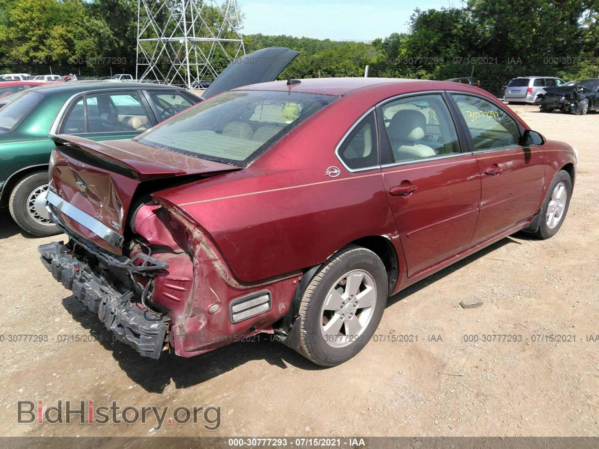 2008 CHEVROLET IMPALA - VIN: 2G1WT58K081372404 - Фото 4