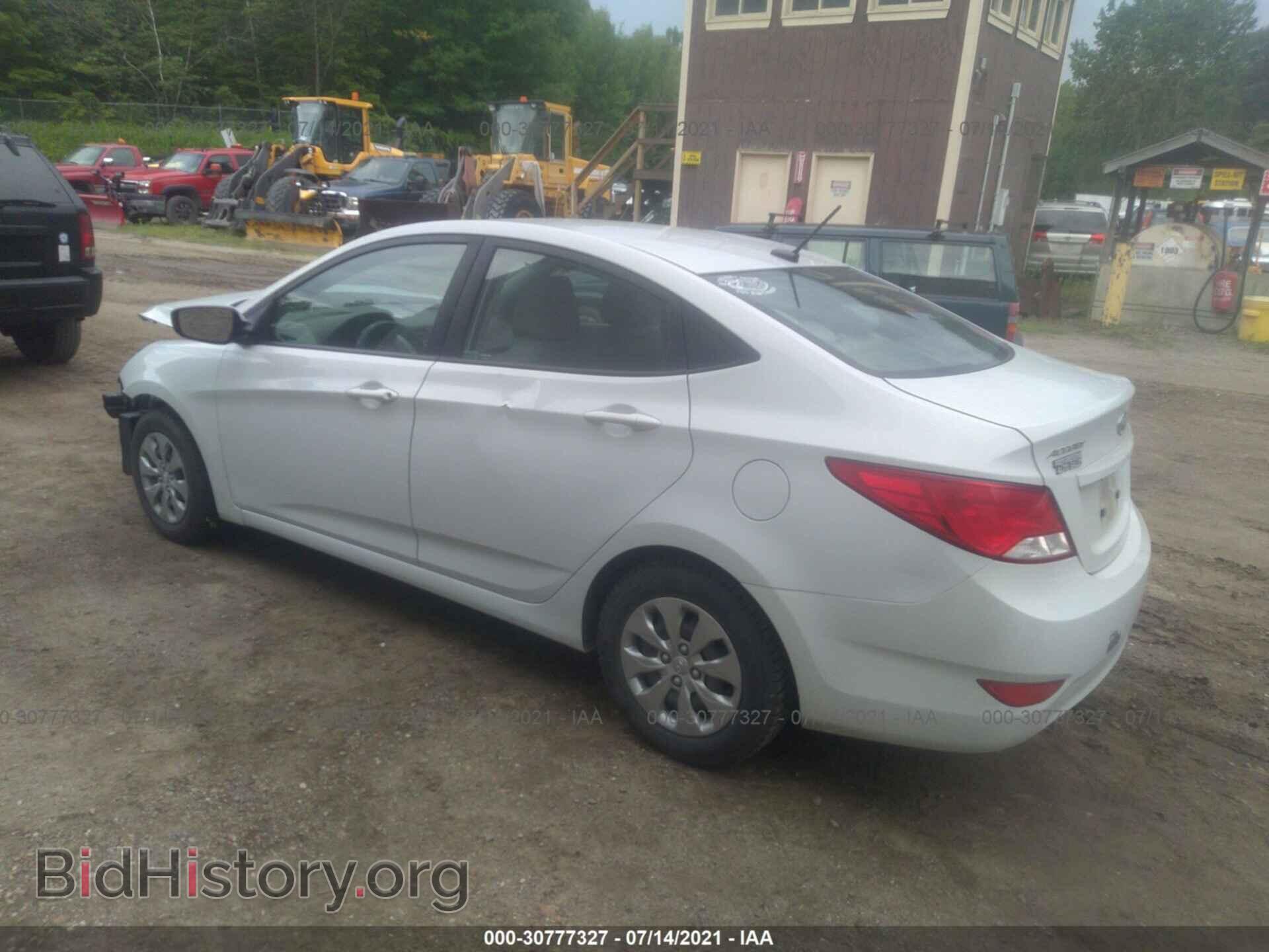 2017 HYUNDAI ACCENT - VIN: KMHCT4AE7HU368617 - Фото 3
