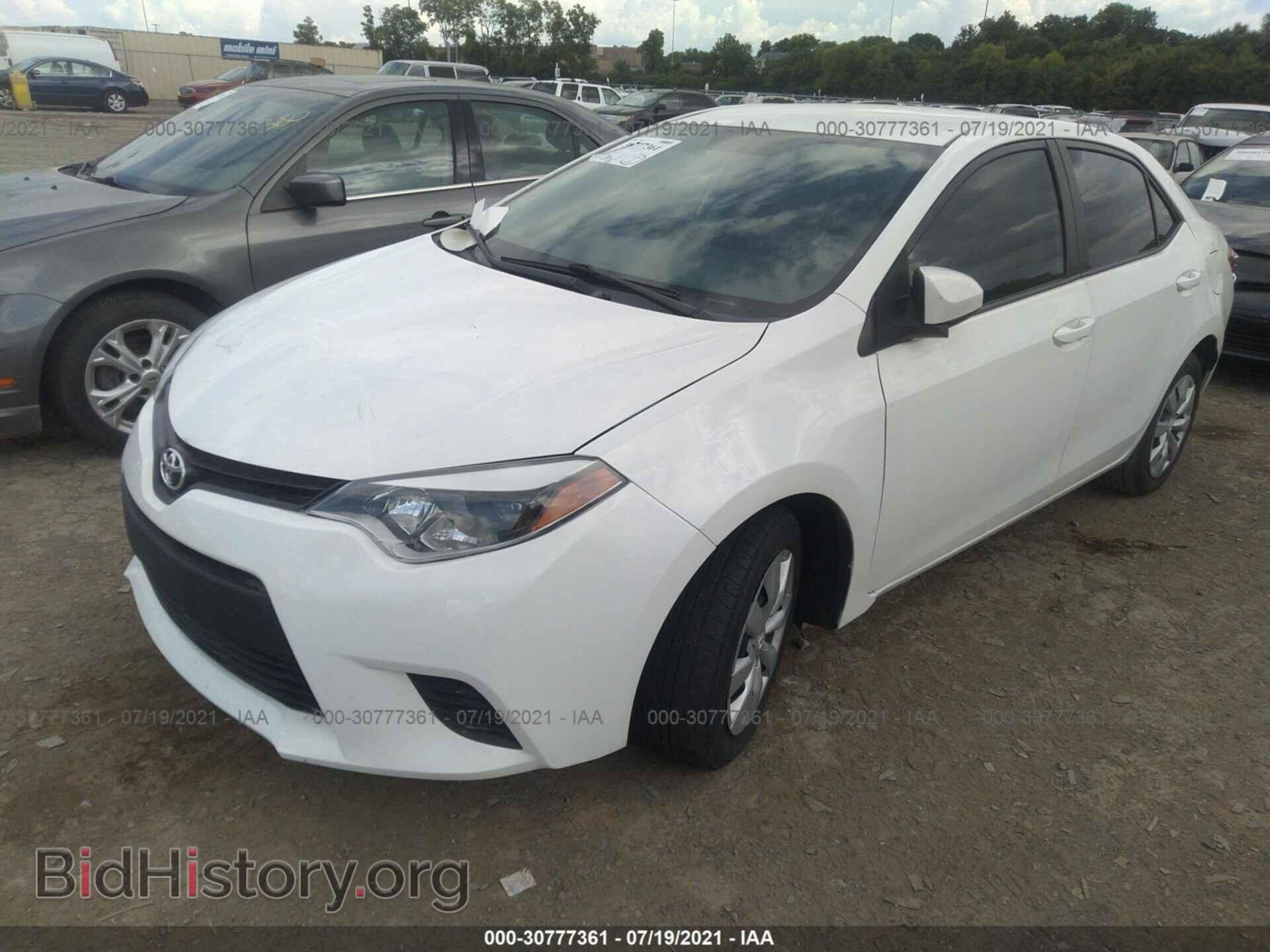2014 TOYOTA COROLLA - VIN: 5YFBURHE2EP126018 - Photo 2