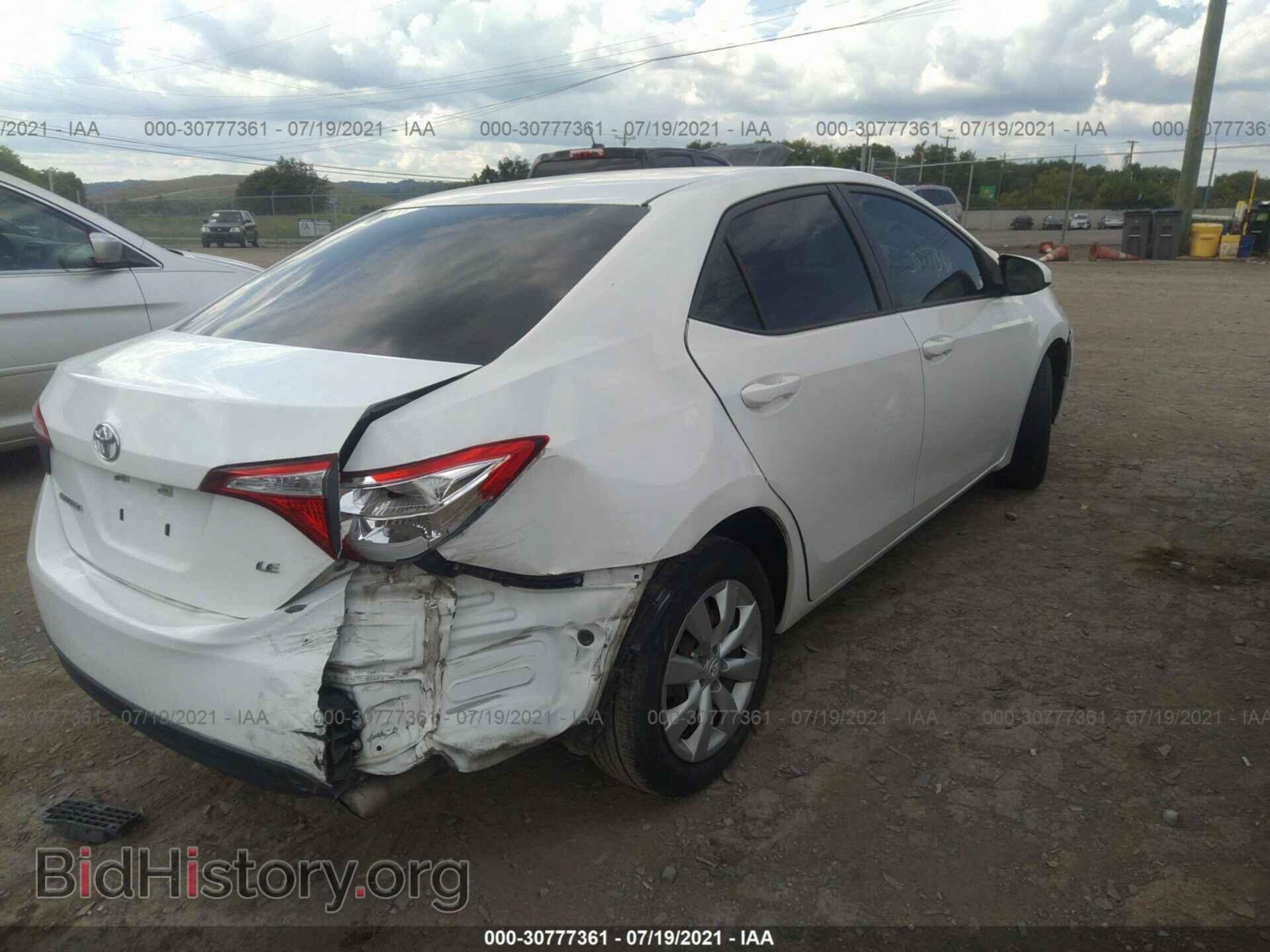 2014 TOYOTA COROLLA - VIN: 5YFBURHE2EP126018 - Photo 4