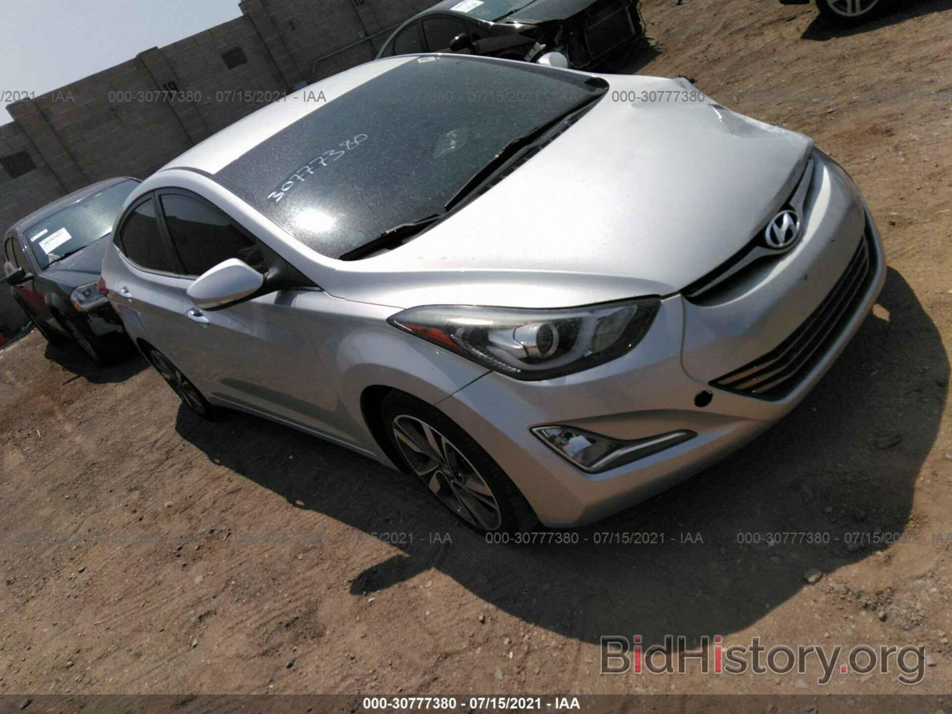 Фотография 5NPDH4AE5FH617448 - HYUNDAI ELANTRA 2015