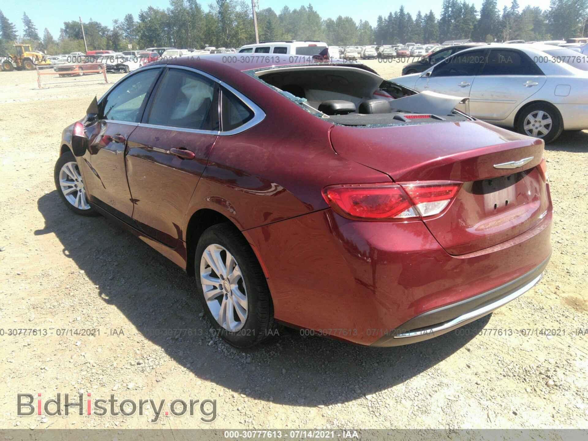 2017 CHRYSLER 200 - VIN: 1C3CCCAB8HN503915 - Фото 3