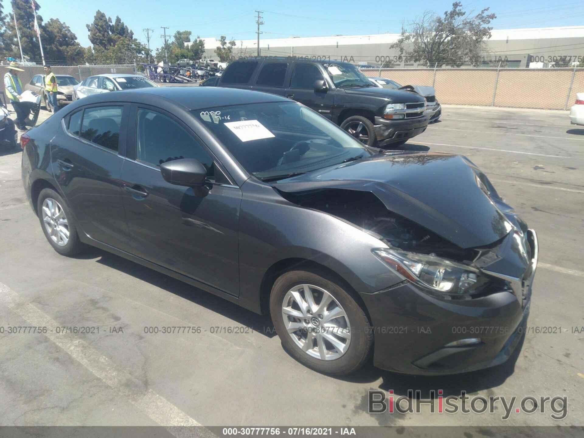 Photo JM1BM1U7XG1311563 - MAZDA MAZDA3 2016