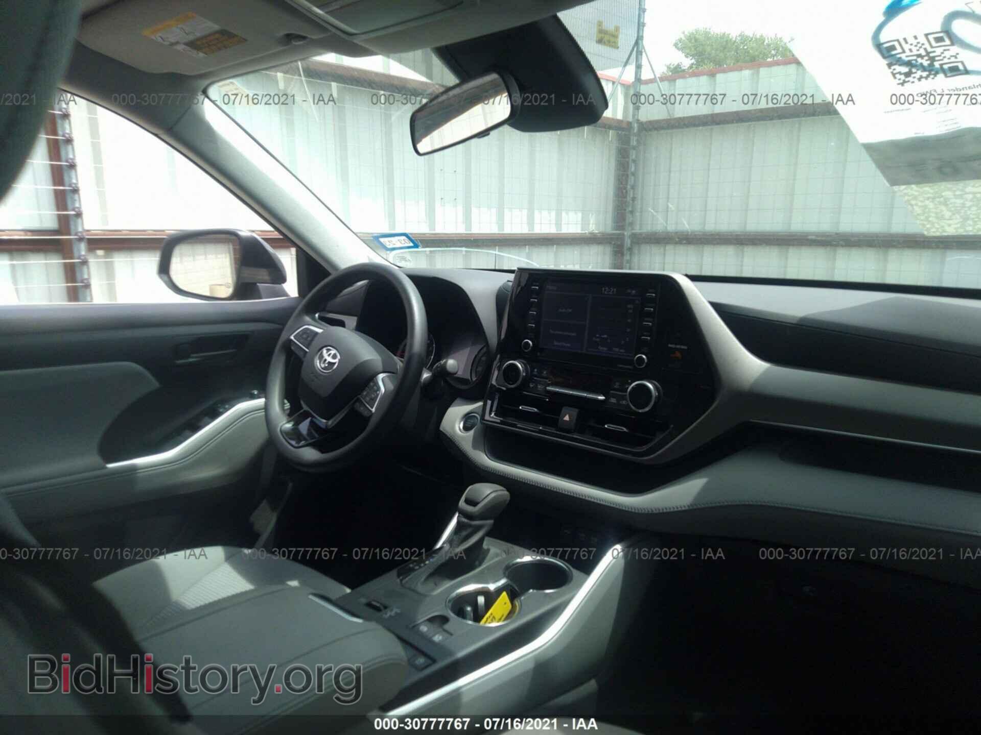 2021 TOYOTA HIGHLANDER - VIN: 5TDCZRAH8MS524446 - Photo 5