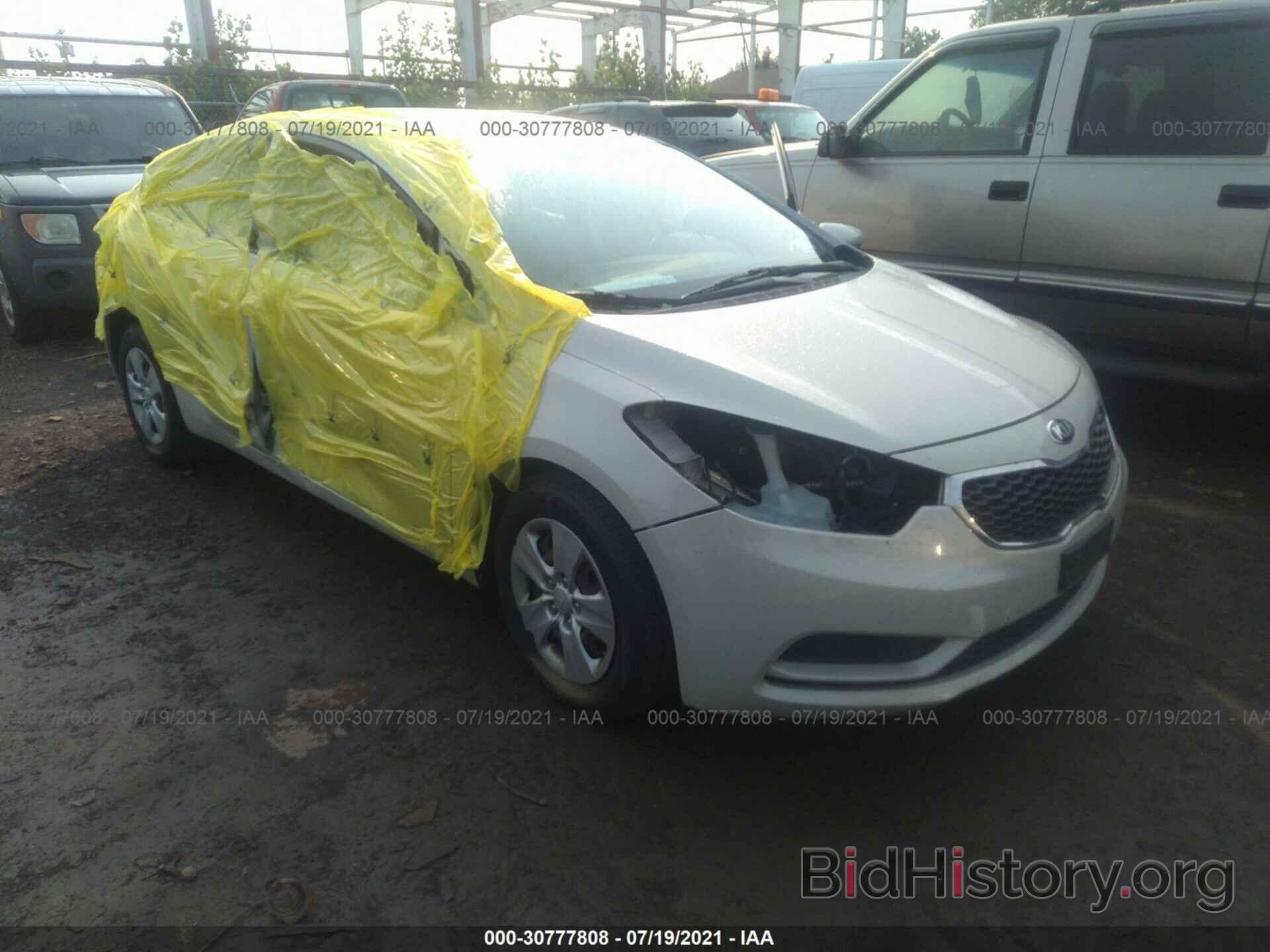 Photo KNAFK4A6XE5126775 - KIA FORTE 2014