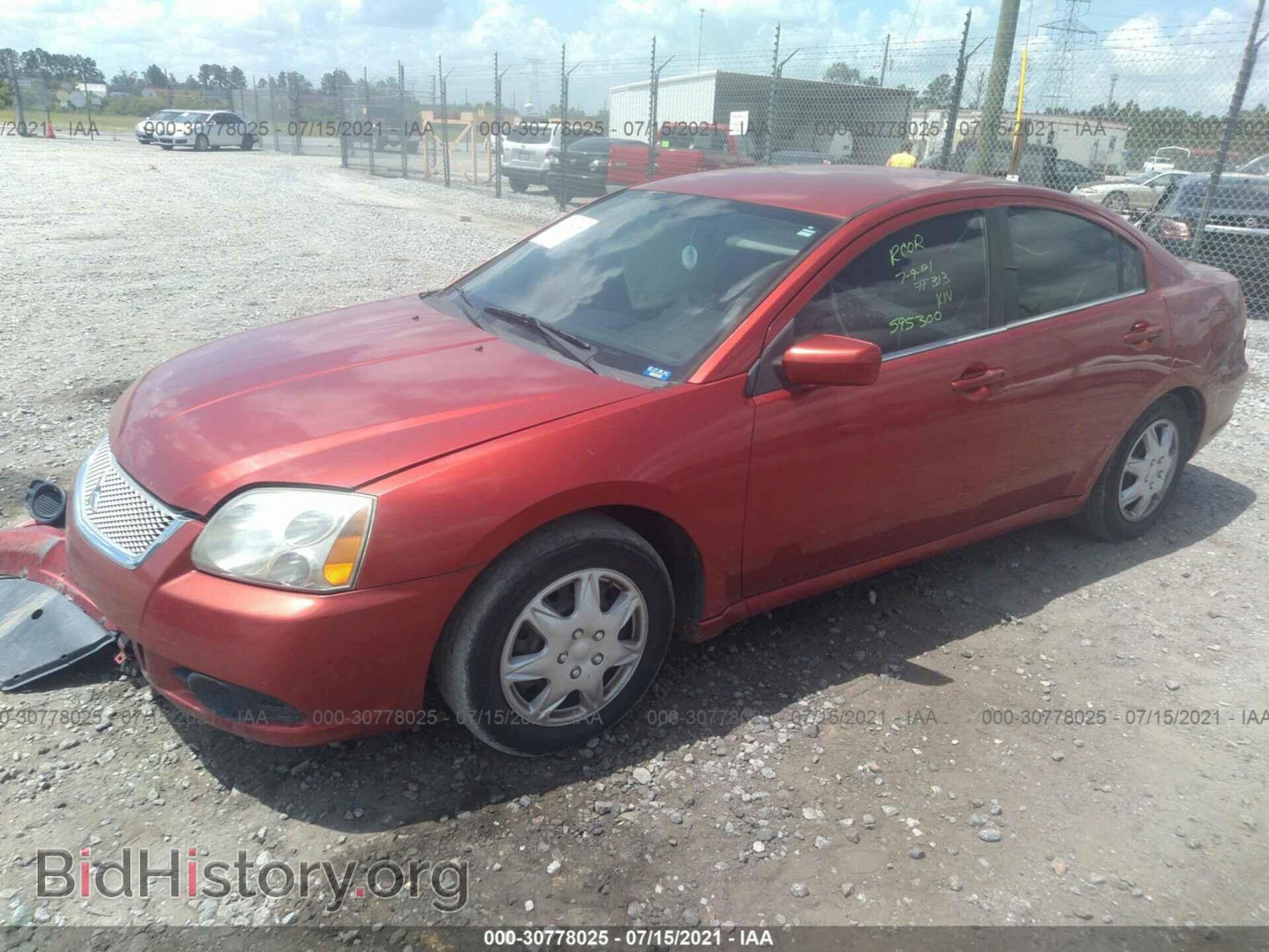 2012 MITSUBISHI GALANT - VIN: 4A32B3FF4CE008705 - Фото 2