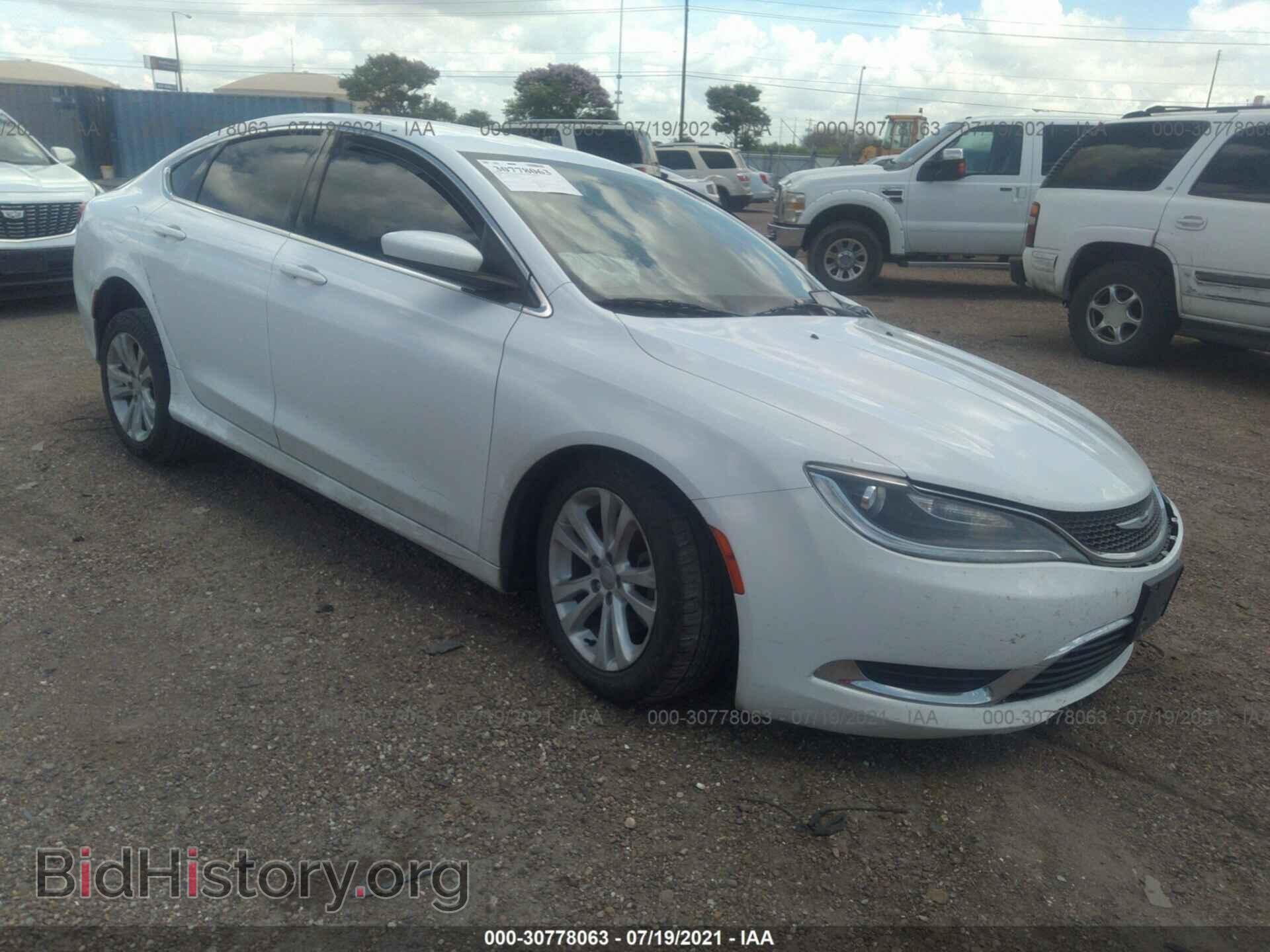 Фотография 1C3CCCAB1GN117447 - CHRYSLER 200 2016