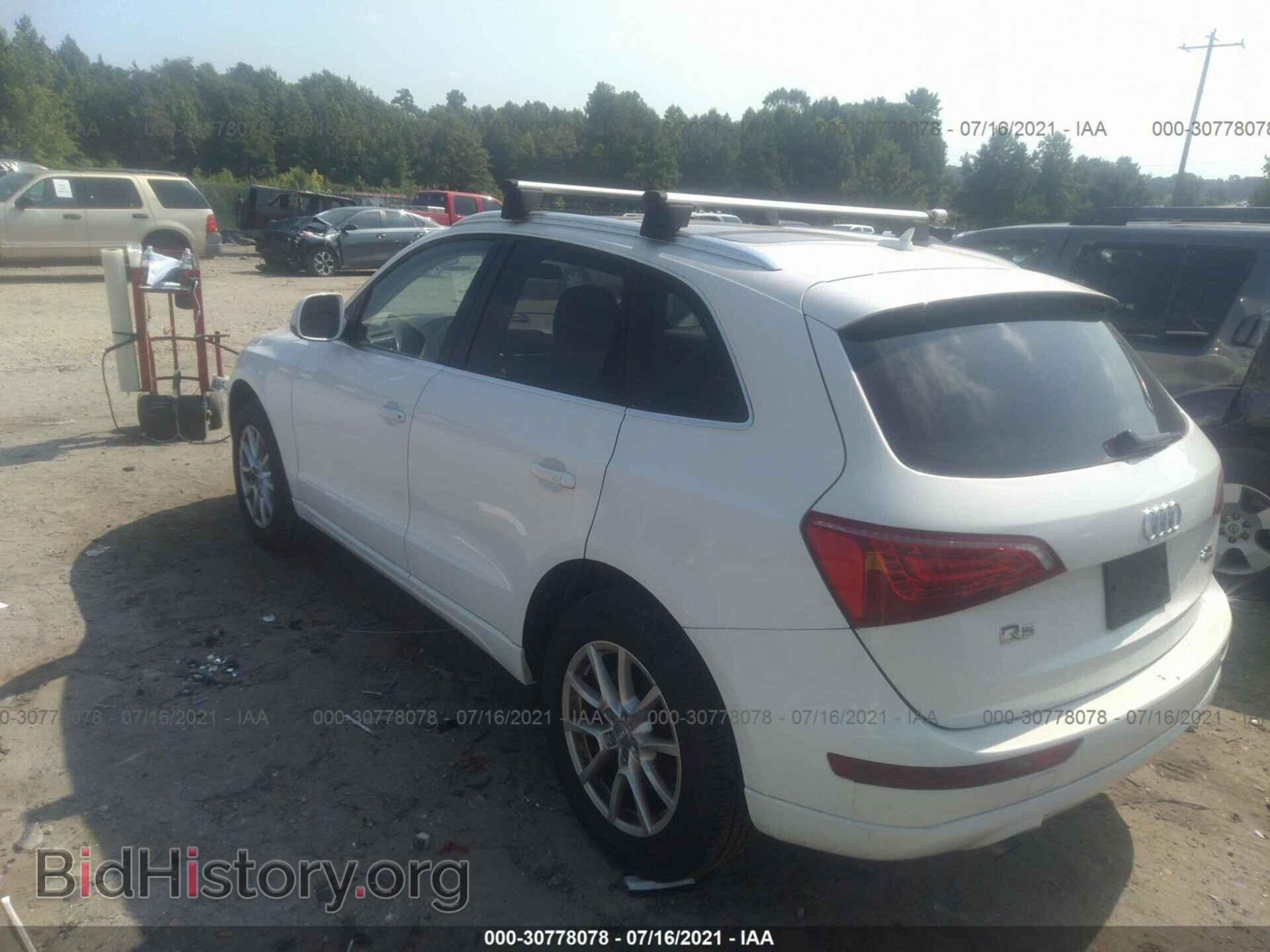2012 AUDI Q5 - VIN: WA1CFAFP9CA011805 - Фото 3
