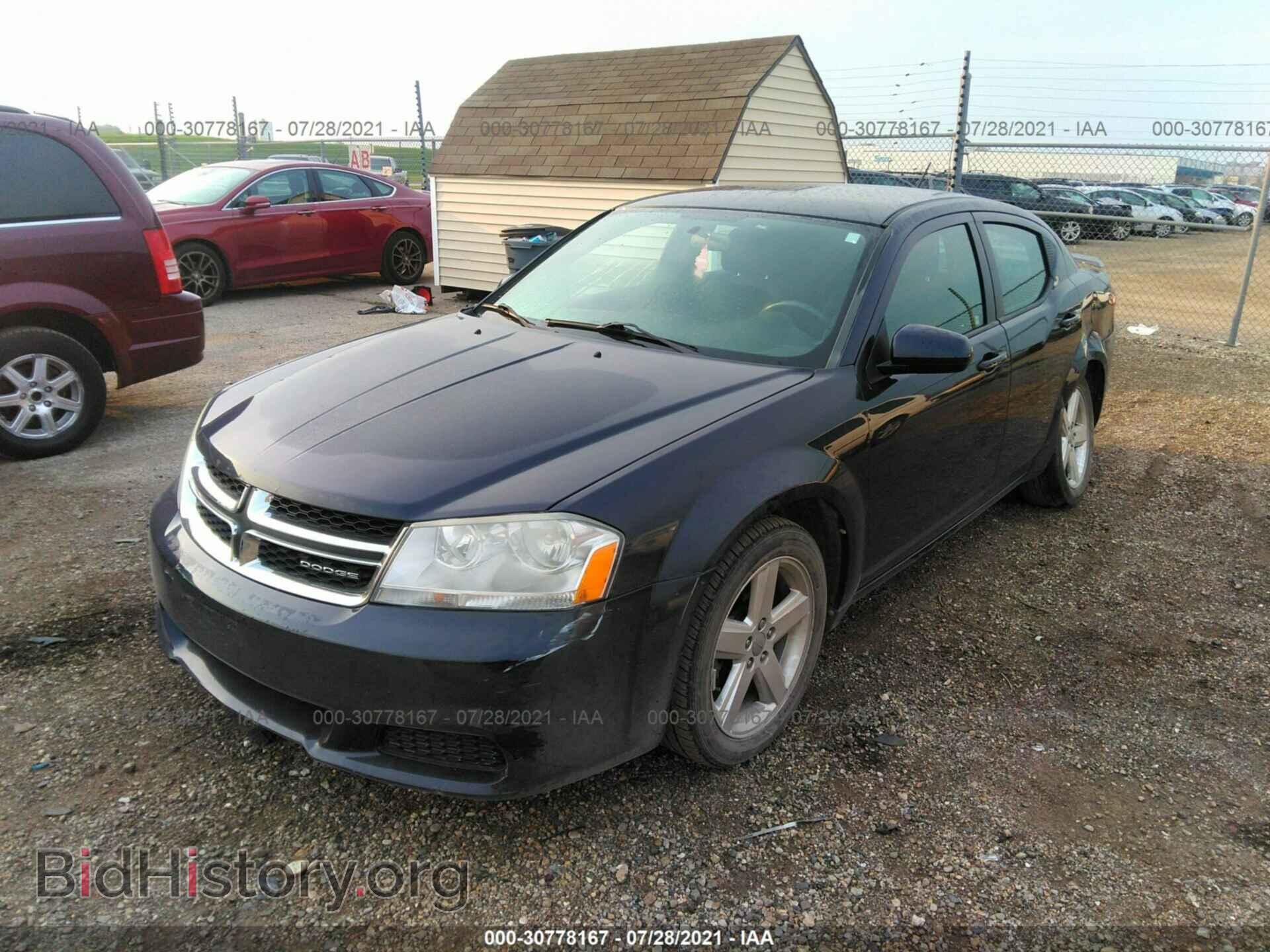 2011 DODGE AVENGER - VIN: 1B3BD1FB4BN573129 - Фото 2