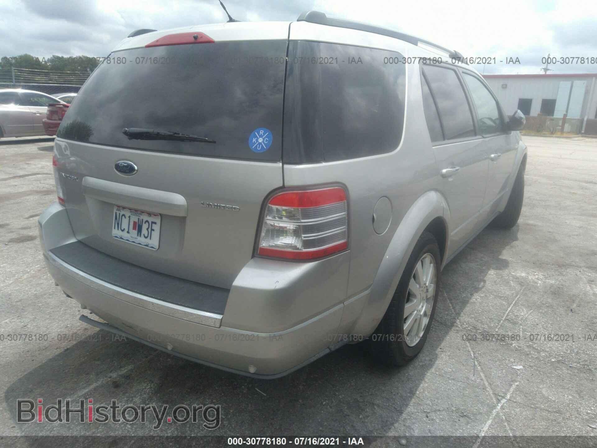 2008 FORD TAURUS X - VIN: 1FMDK03WX8GA04891 - Фото 4
