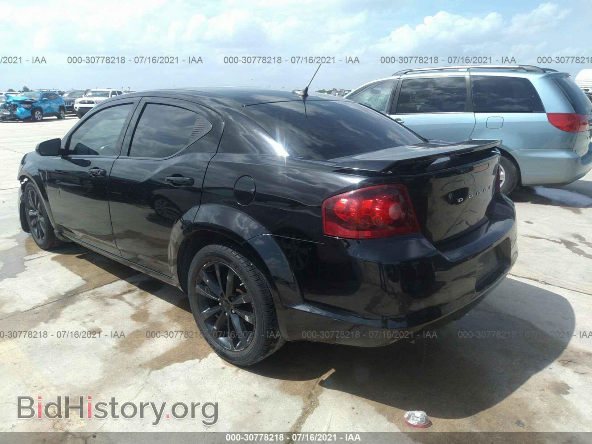 2014 DODGE AVENGER - VIN: 1C3CDZAG5EN104239 - Фото 3