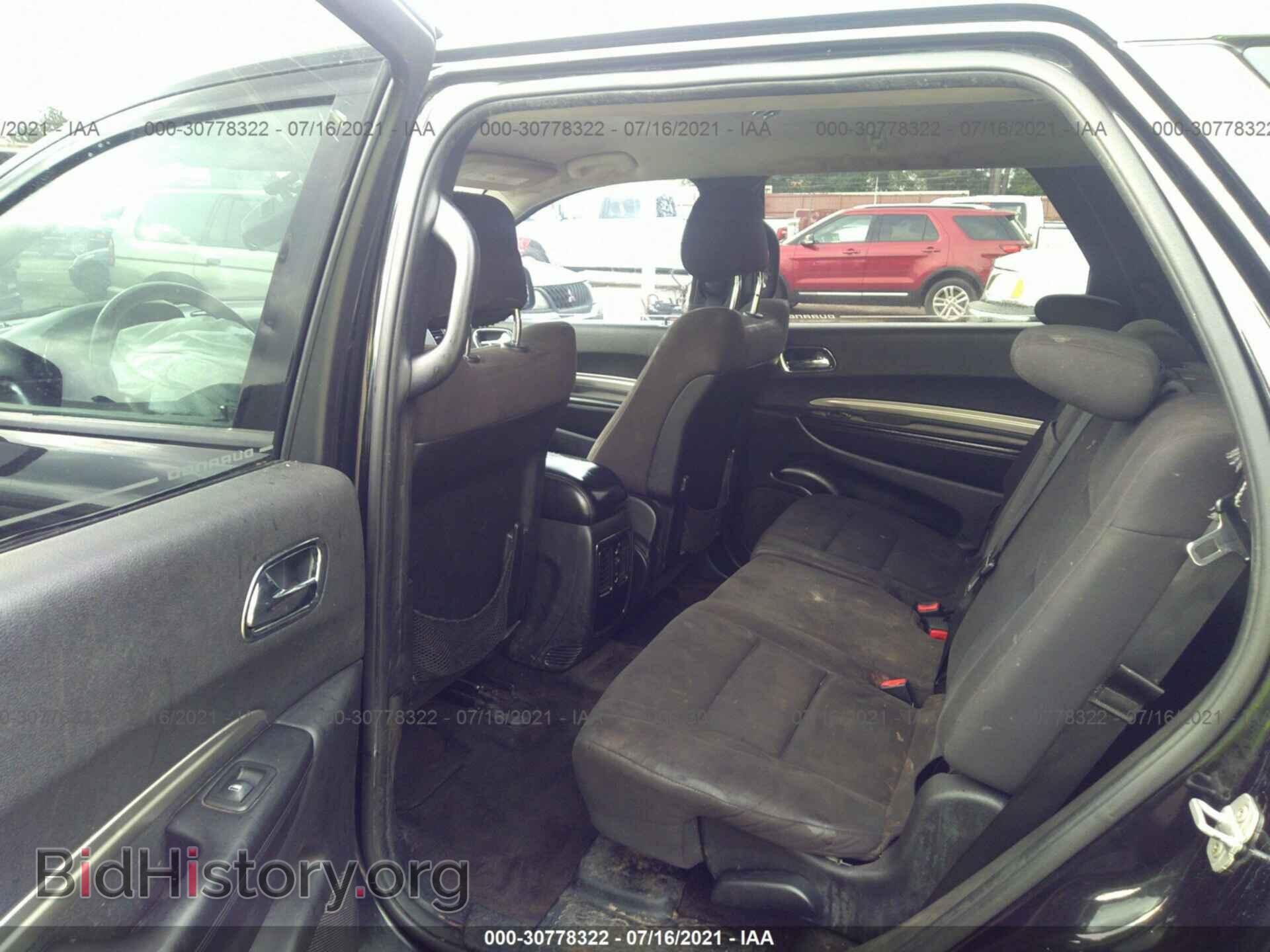 2013 DODGE DURANGO - VIN: 1C4RDHAG2DC696726 - Фото 8