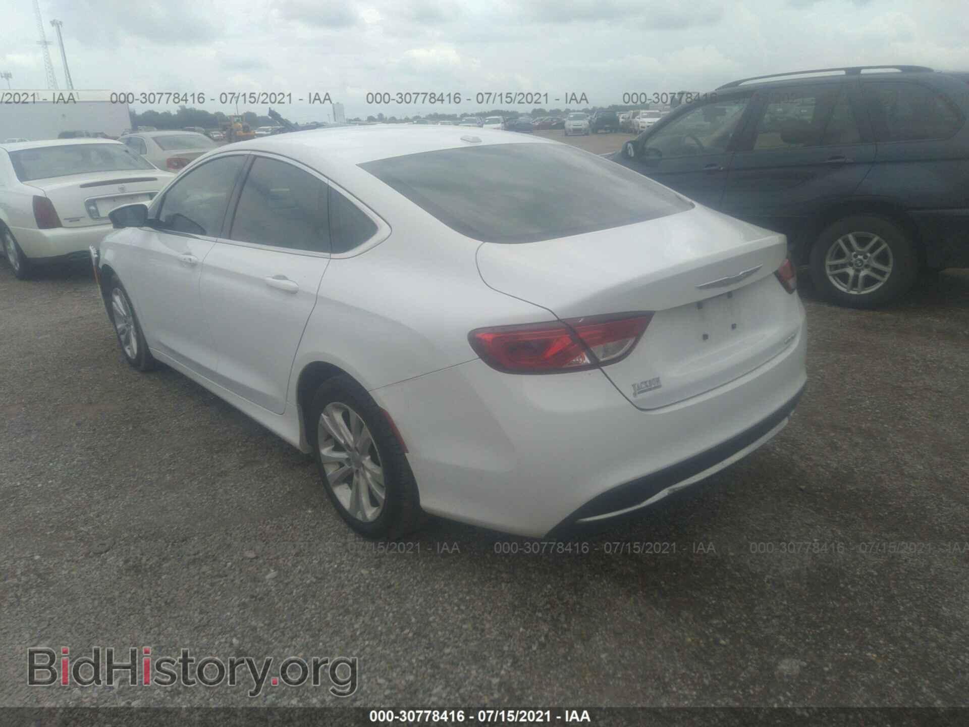 2015 CHRYSLER 200 - VIN: 1C3CCCAB5FN562269 - Фото 3