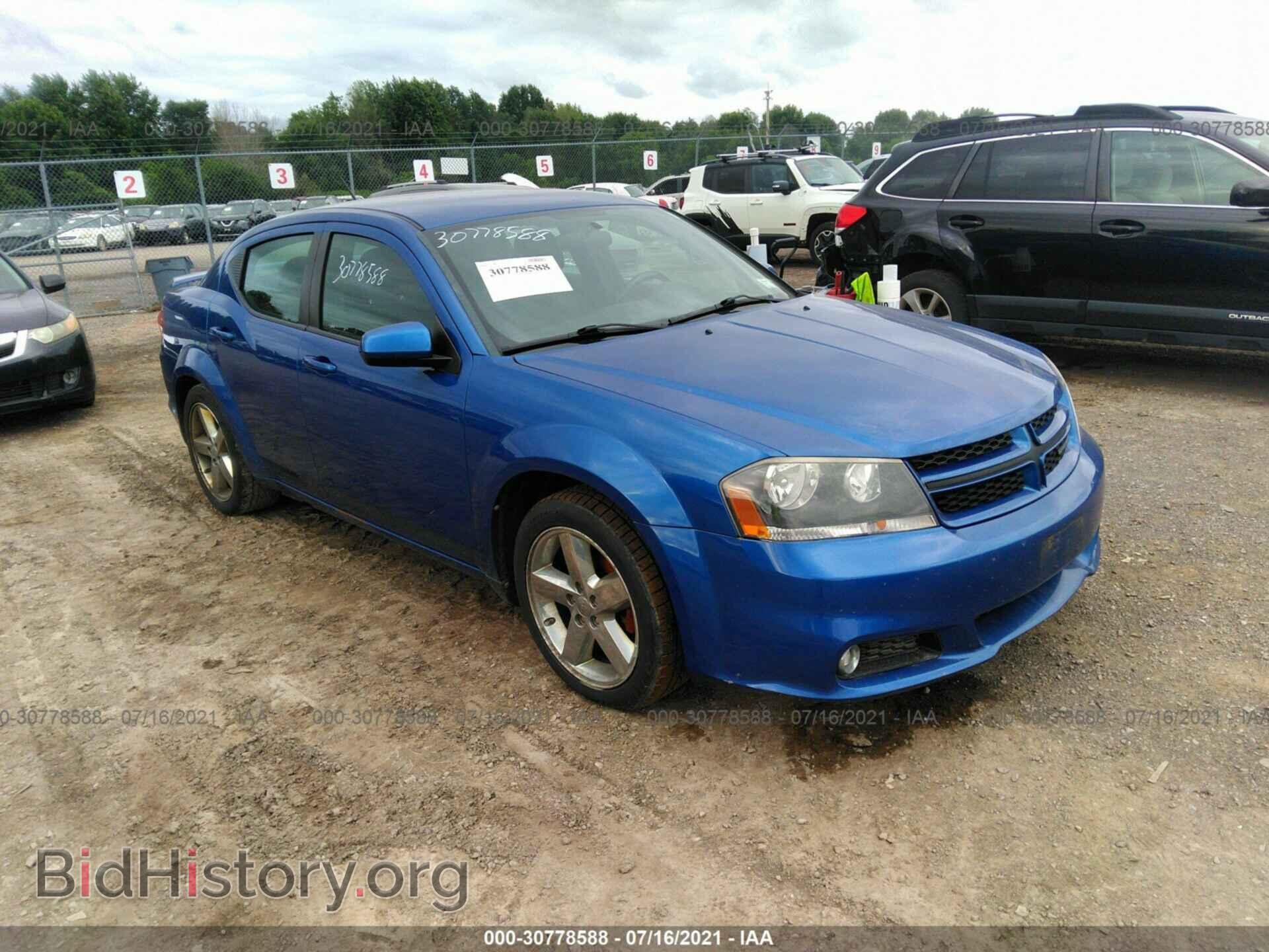 Фотография 1C3CDZCB3DN557100 - DODGE AVENGER 2013