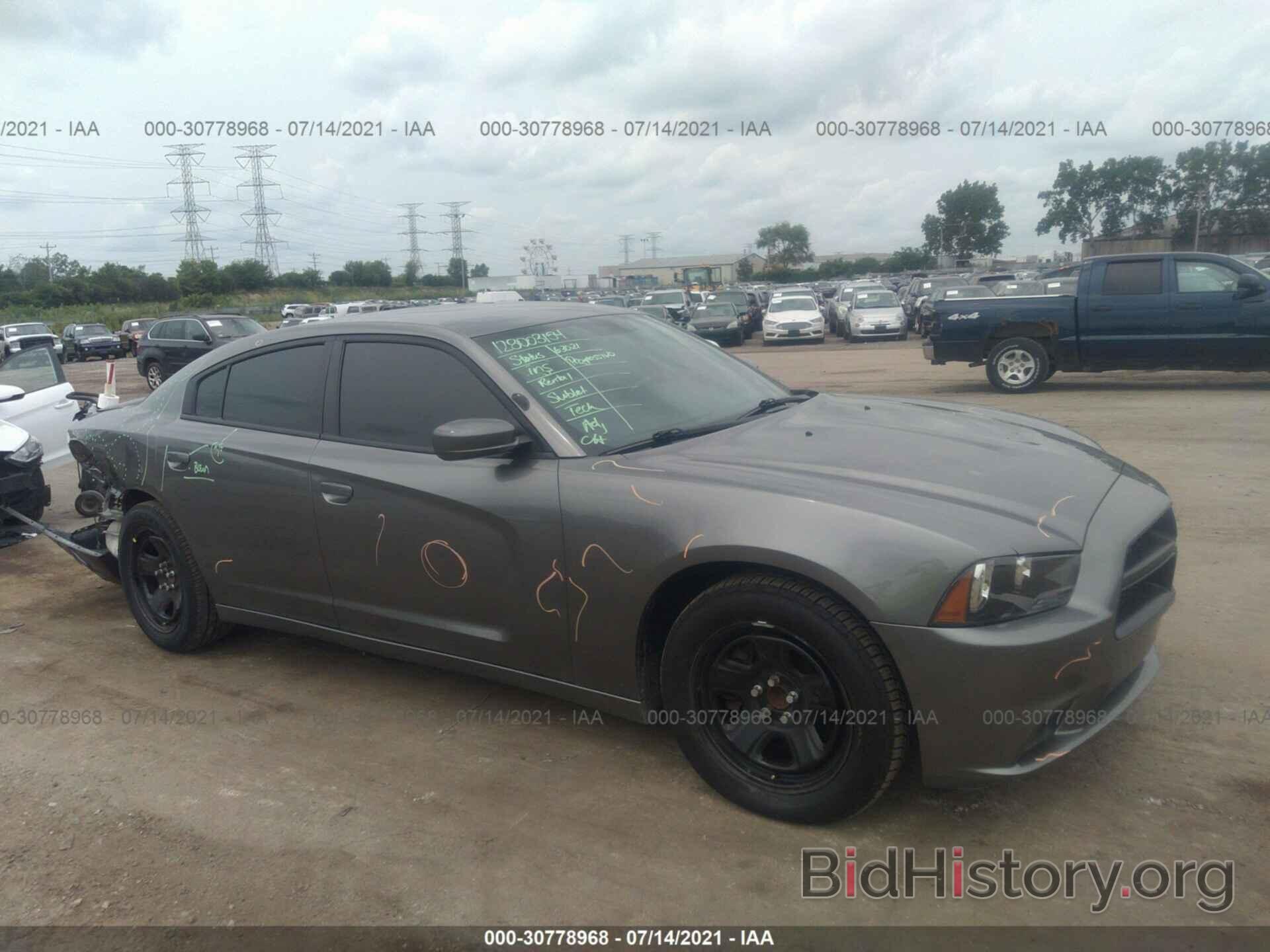 Photo 2C3CDXAT7CH255560 - DODGE CHARGER 2012