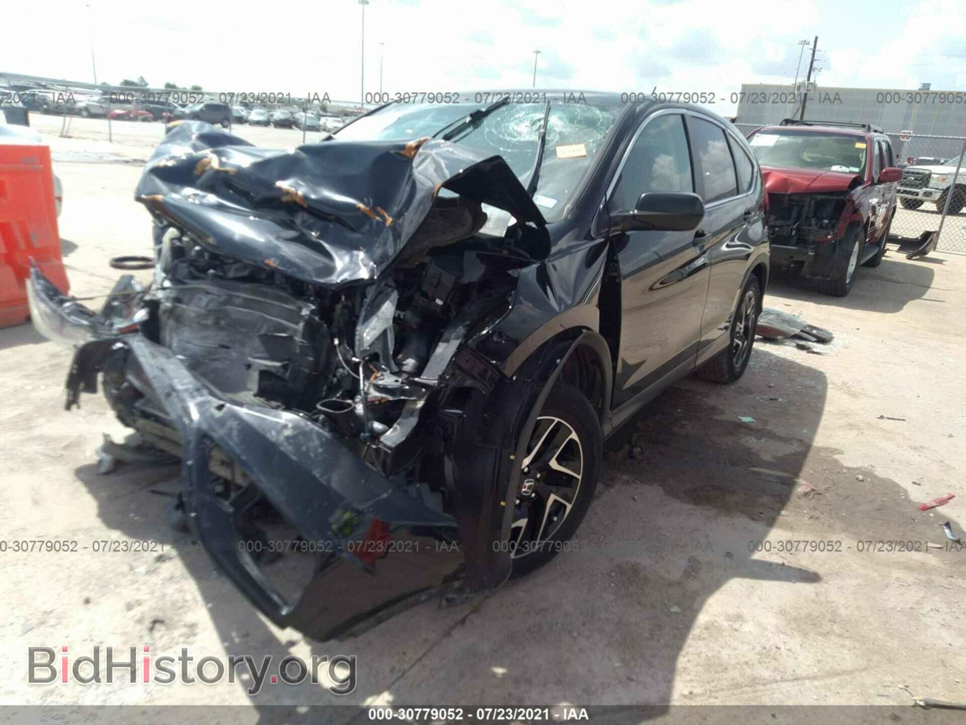 2016 HONDA CR-V - VIN: 2HKRM3H4XGH562800 - Фото 2