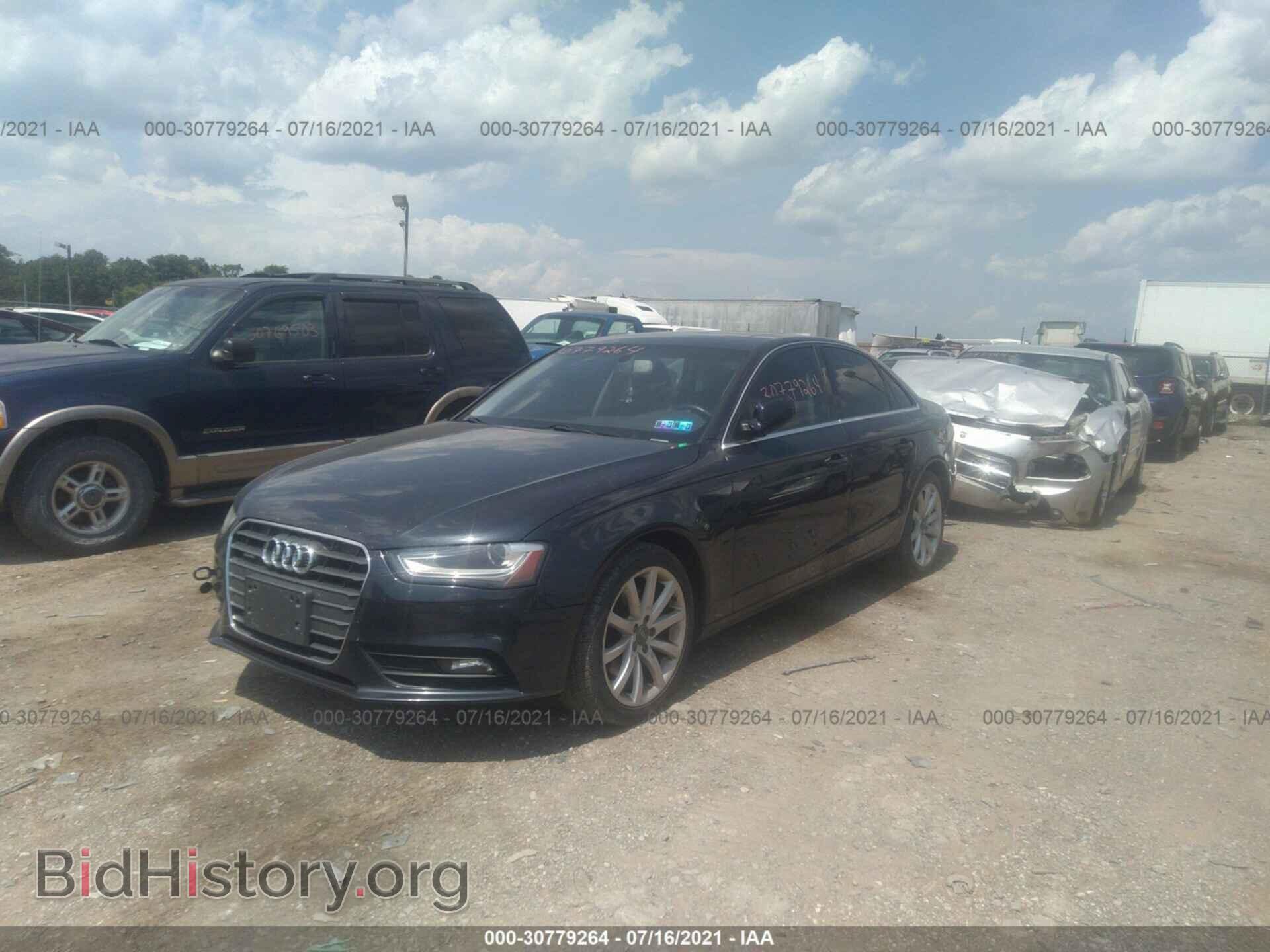 2013 AUDI A4 - VIN: WAUFFAFL4DN024274 - Photo 2