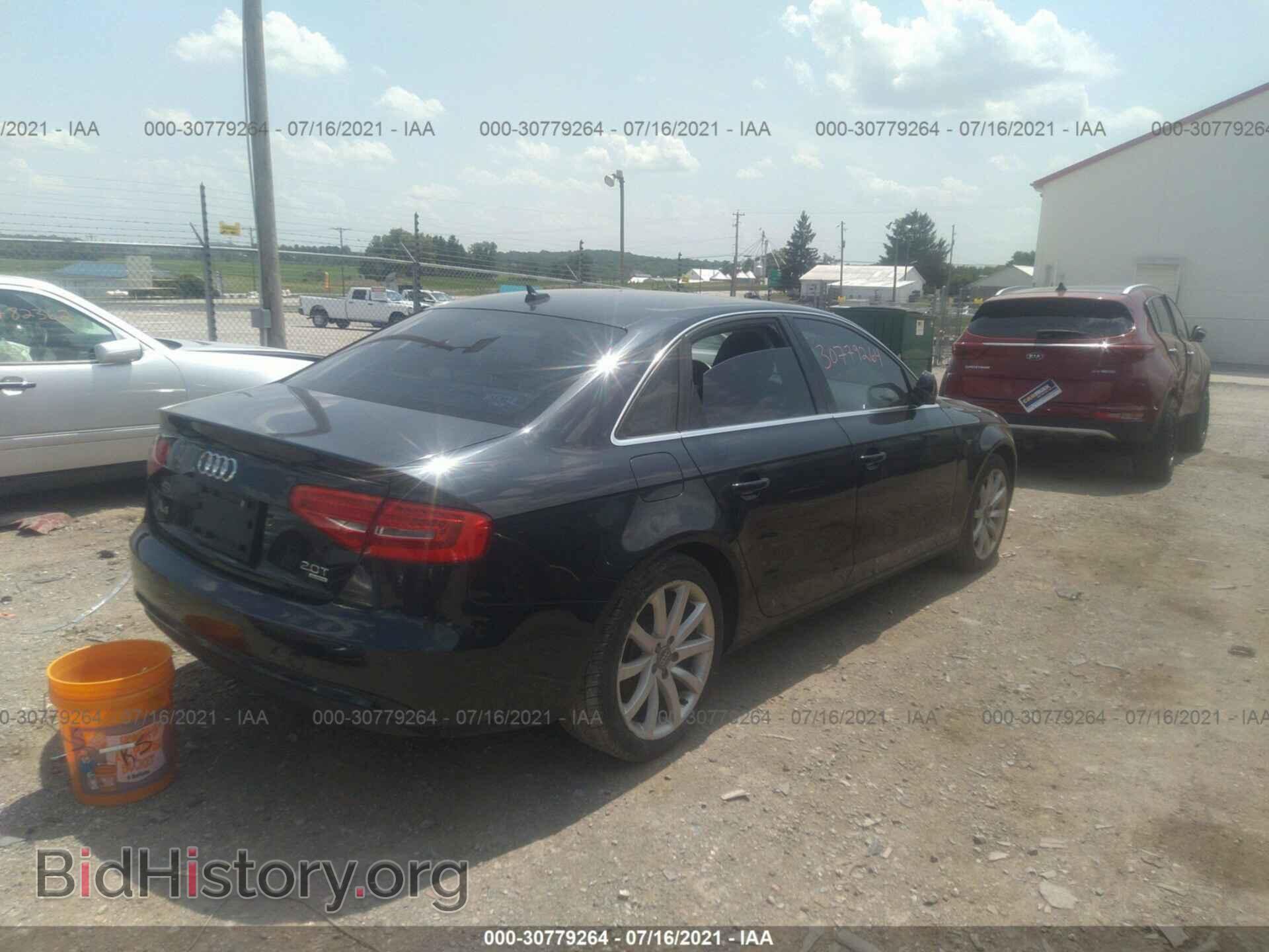 2013 AUDI A4 - VIN: WAUFFAFL4DN024274 - Photo 4