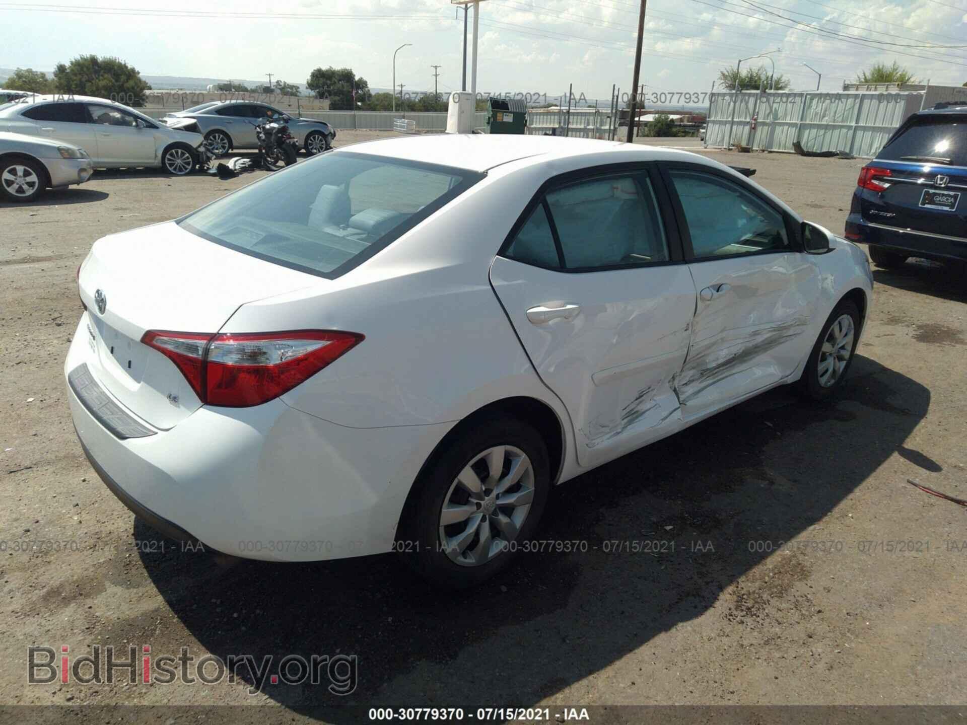 2014 TOYOTA COROLLA - VIN: 2T1BURHE9EC170985 - Photo 4