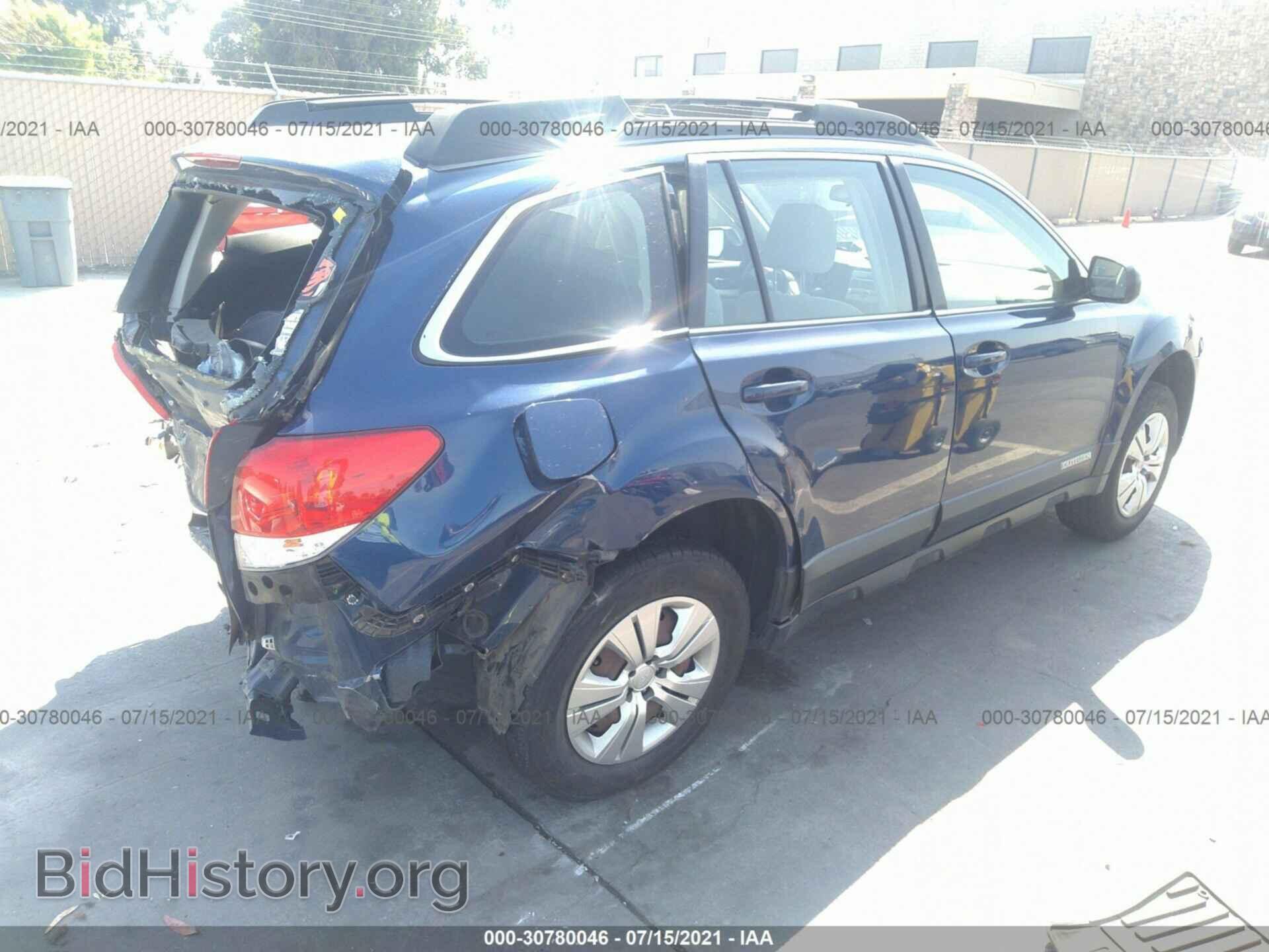 2010 SUBARU OUTBACK - VIN: 4S4BRBAC3A1356761 - Фото 4