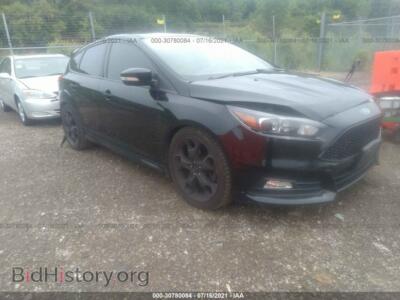 2016 Ford FOCUS ST, black — VIN 1FADP3L98GL235835, IAAI