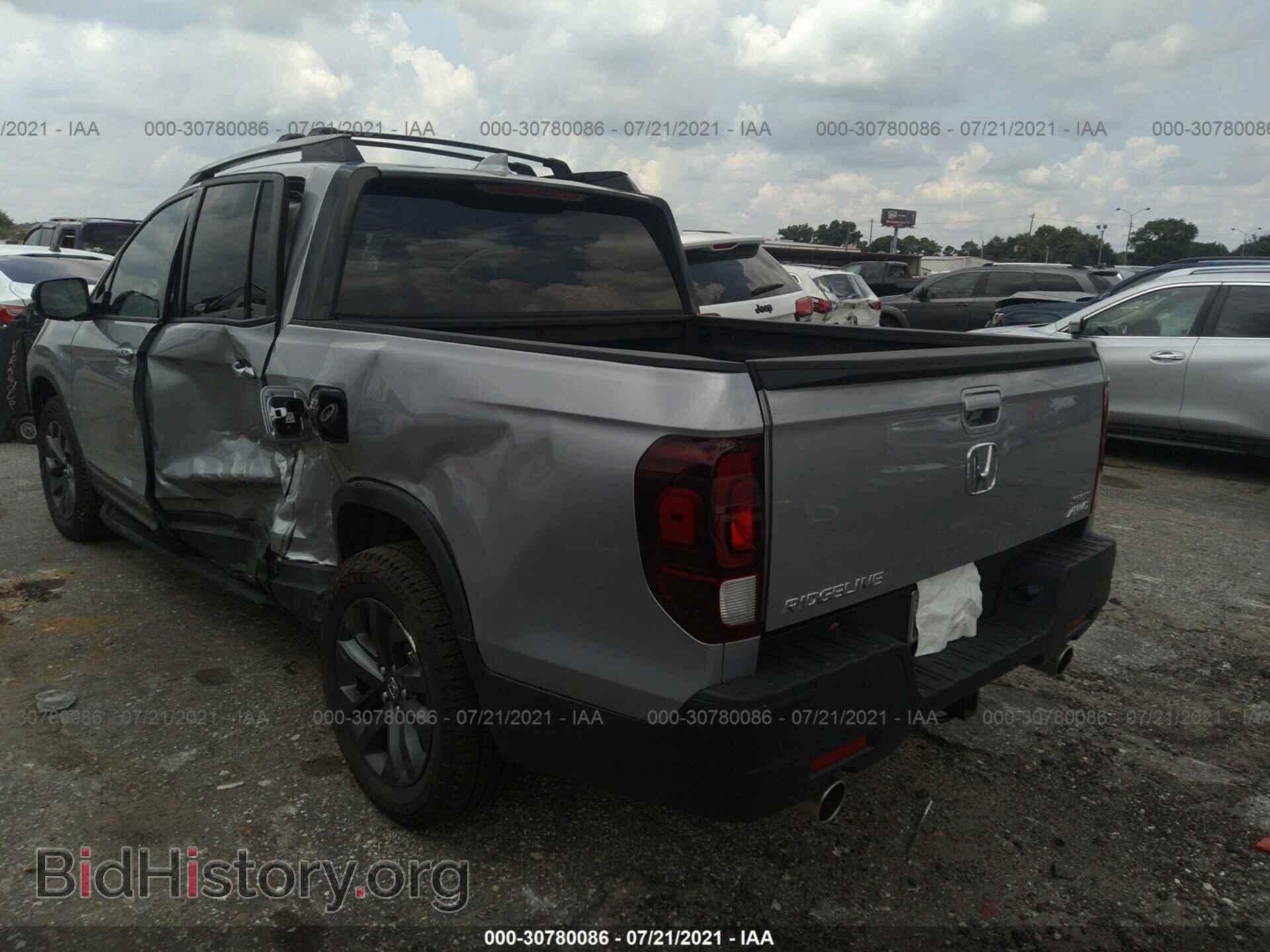 2021 HONDA RIDGELINE - VIN: 5FPYK3F12MB004452 - Фото 3
