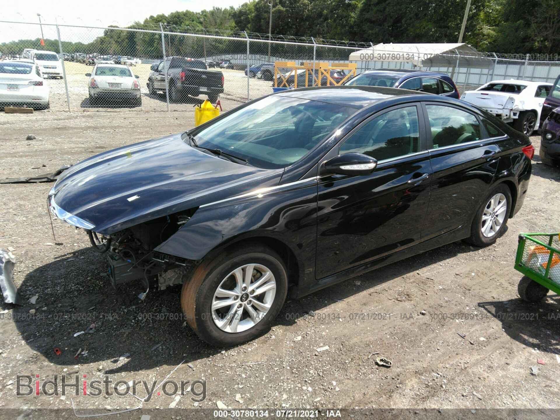 2014 HYUNDAI SONATA - VIN: 5NPEB4AC8EH840604 - Фото 2