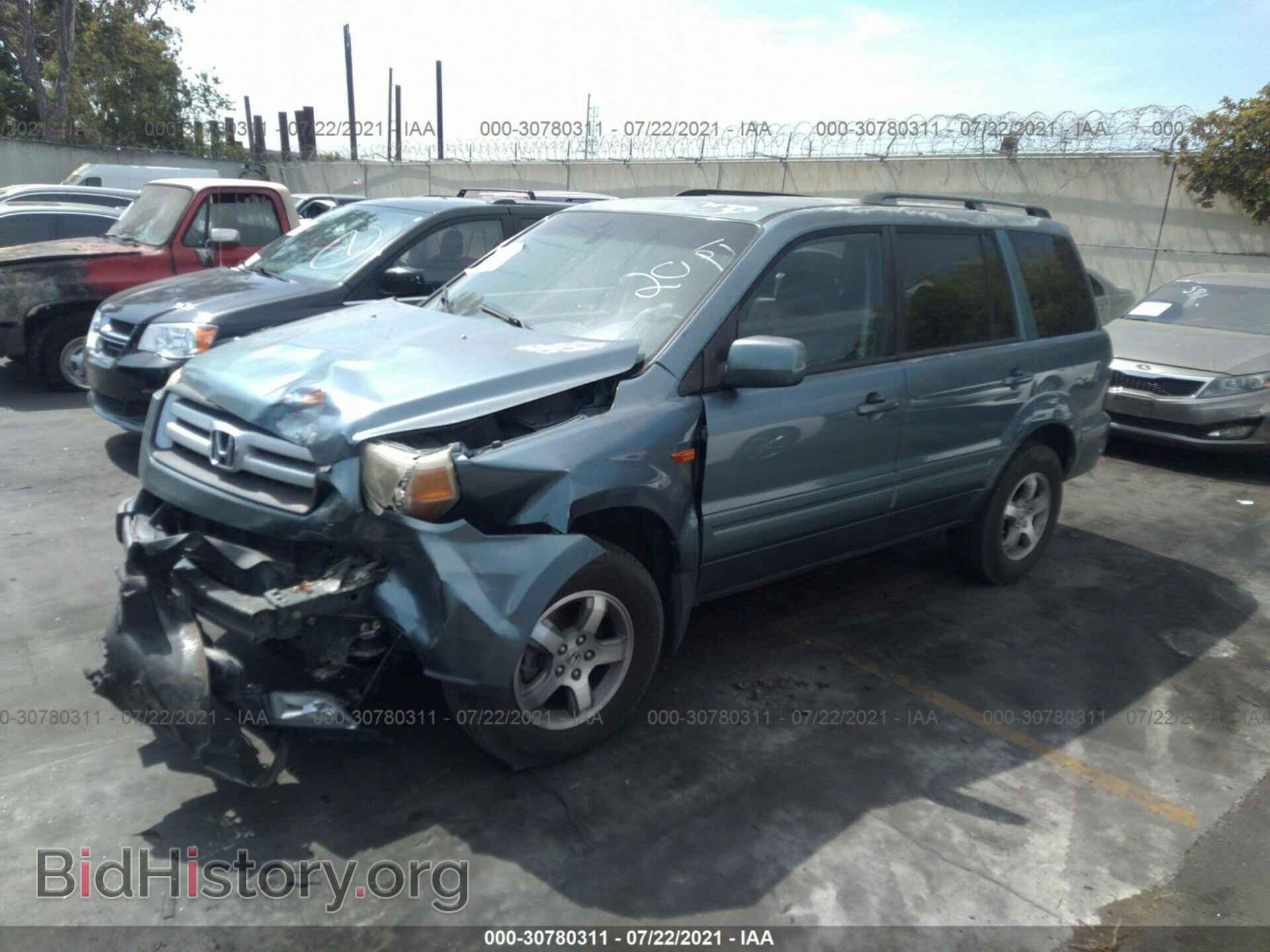 2006 HONDA PILOT - VIN: 5FNYF28546B015351 - Фото 2