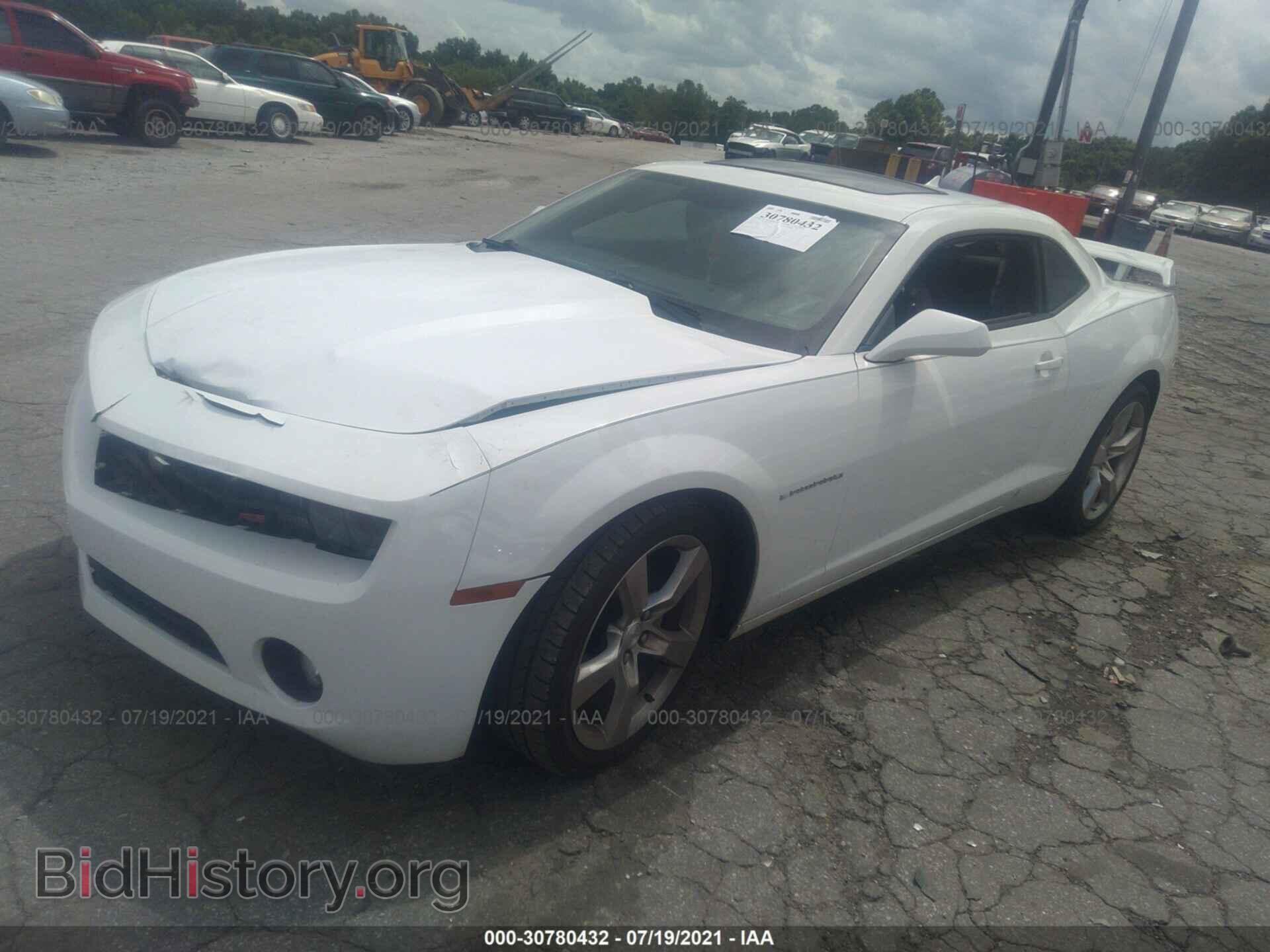 2012 CHEVROLET CAMARO - VIN: 2G1FB1E30C9129355 - Фото 2