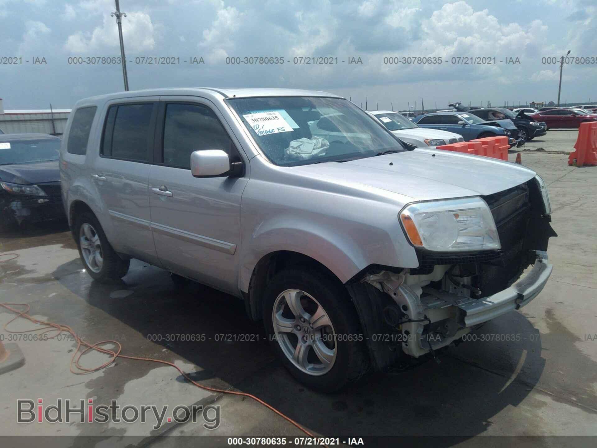 Фотография 5FNYF3H50CB036618 - HONDA PILOT 2012