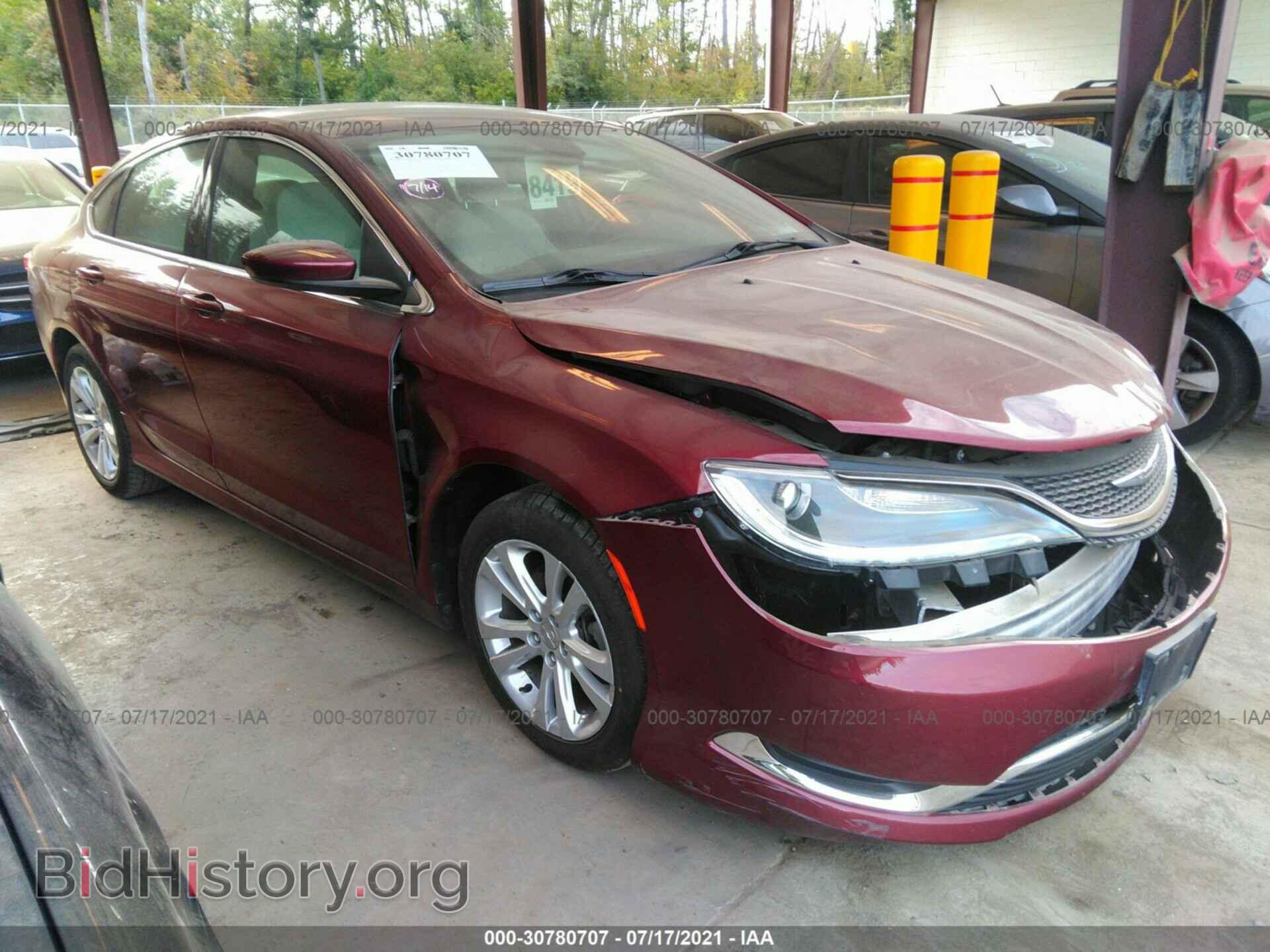 Фотография 1C3CCCAB1FN521427 - CHRYSLER 200 2015
