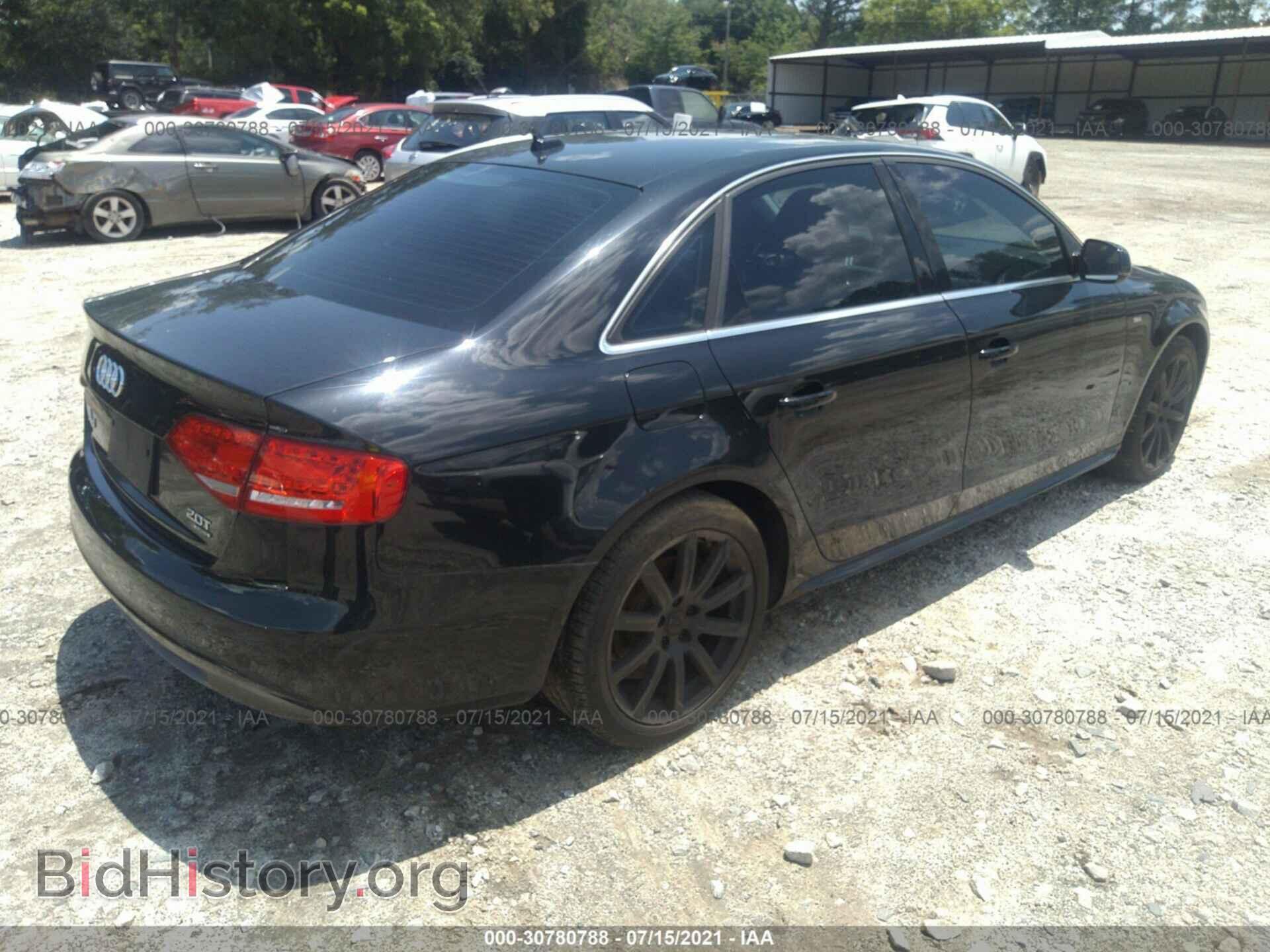 2012 AUDI A4 - VIN: WAUFFAFLXCA035821 - Фото 4