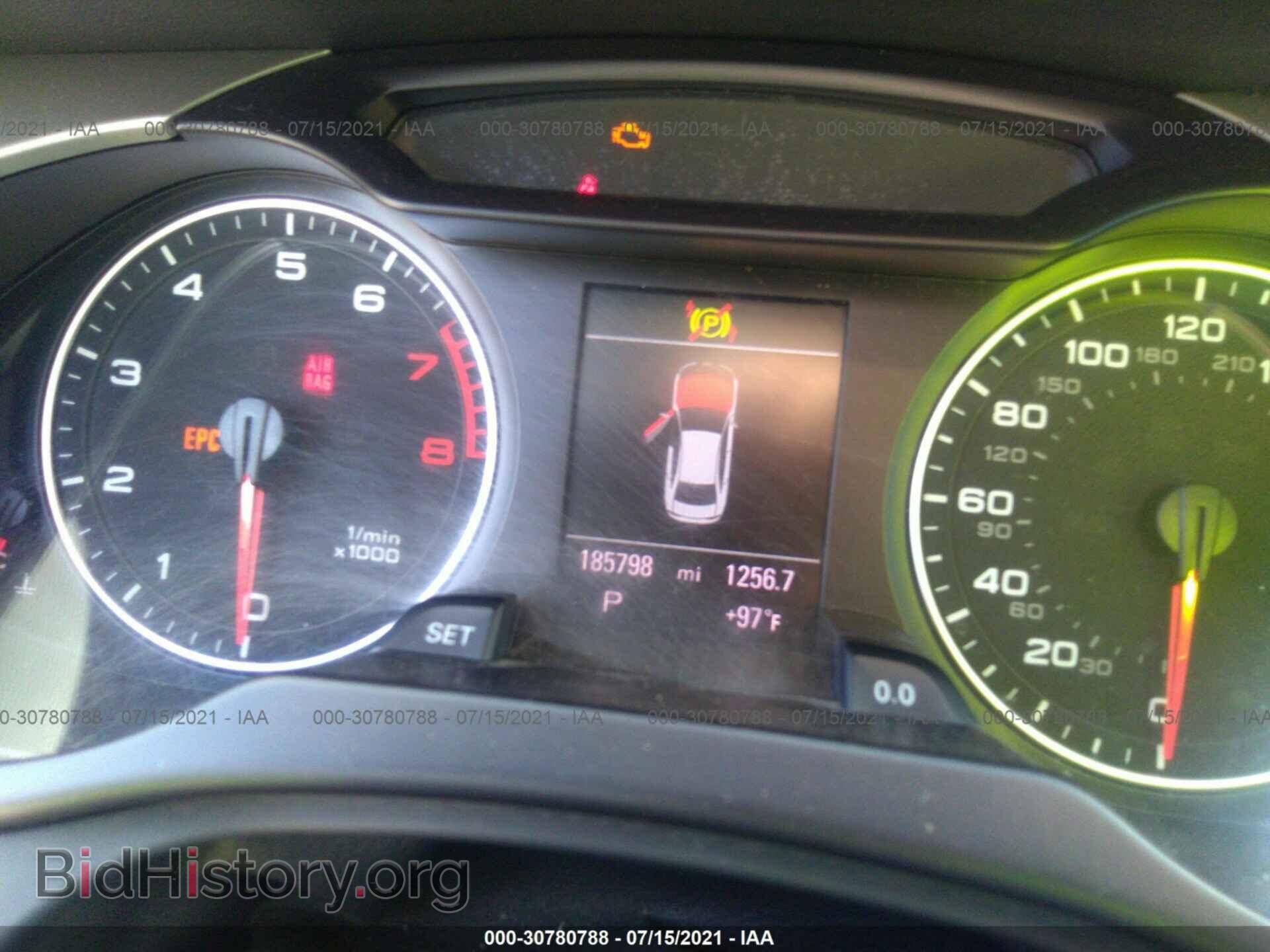2012 AUDI A4 - VIN: WAUFFAFLXCA035821 - Фото 7