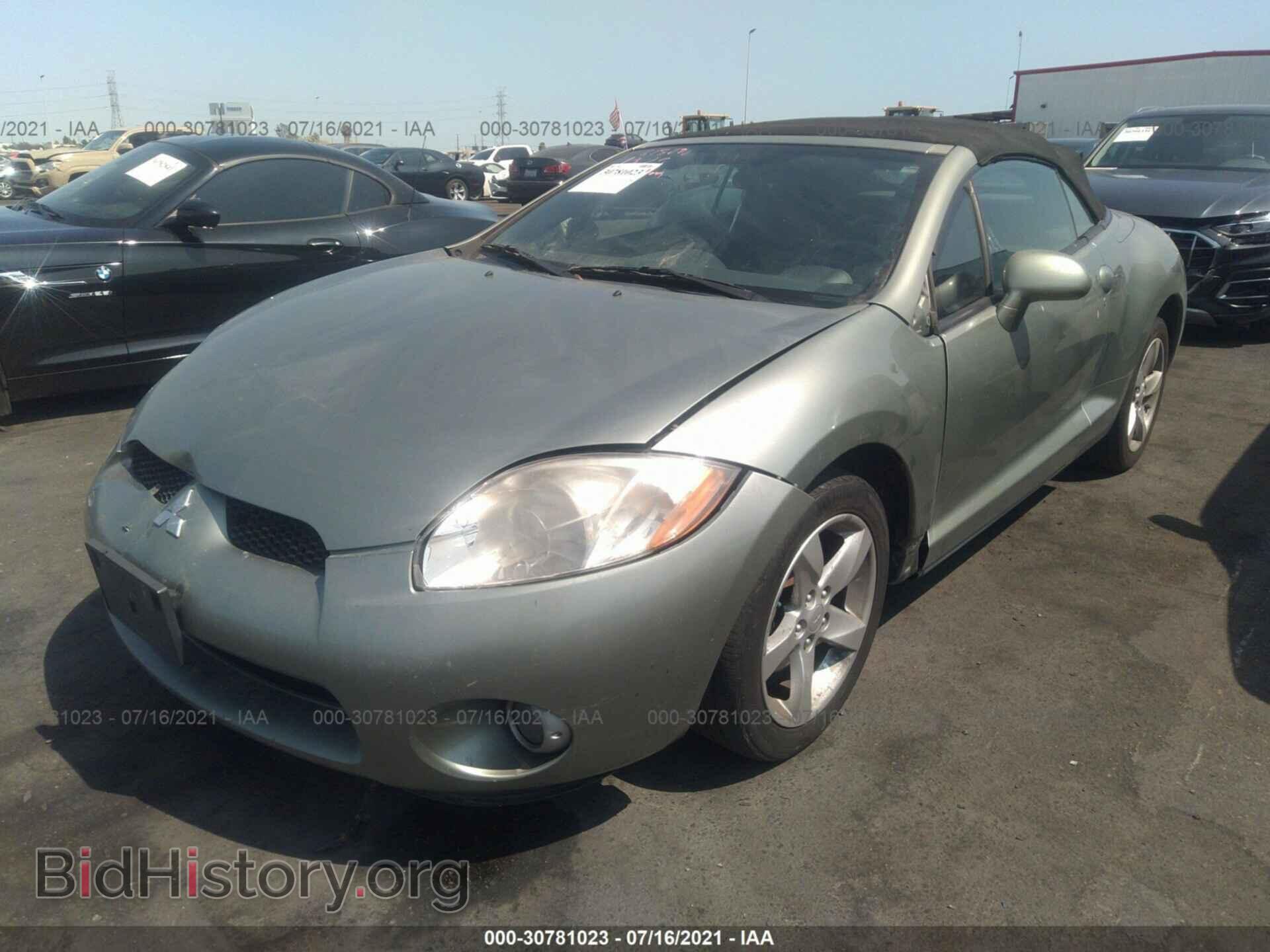 2008 MITSUBISHI ECLIPSE - VIN: 4A3AL25F08E012987 - Фото 2