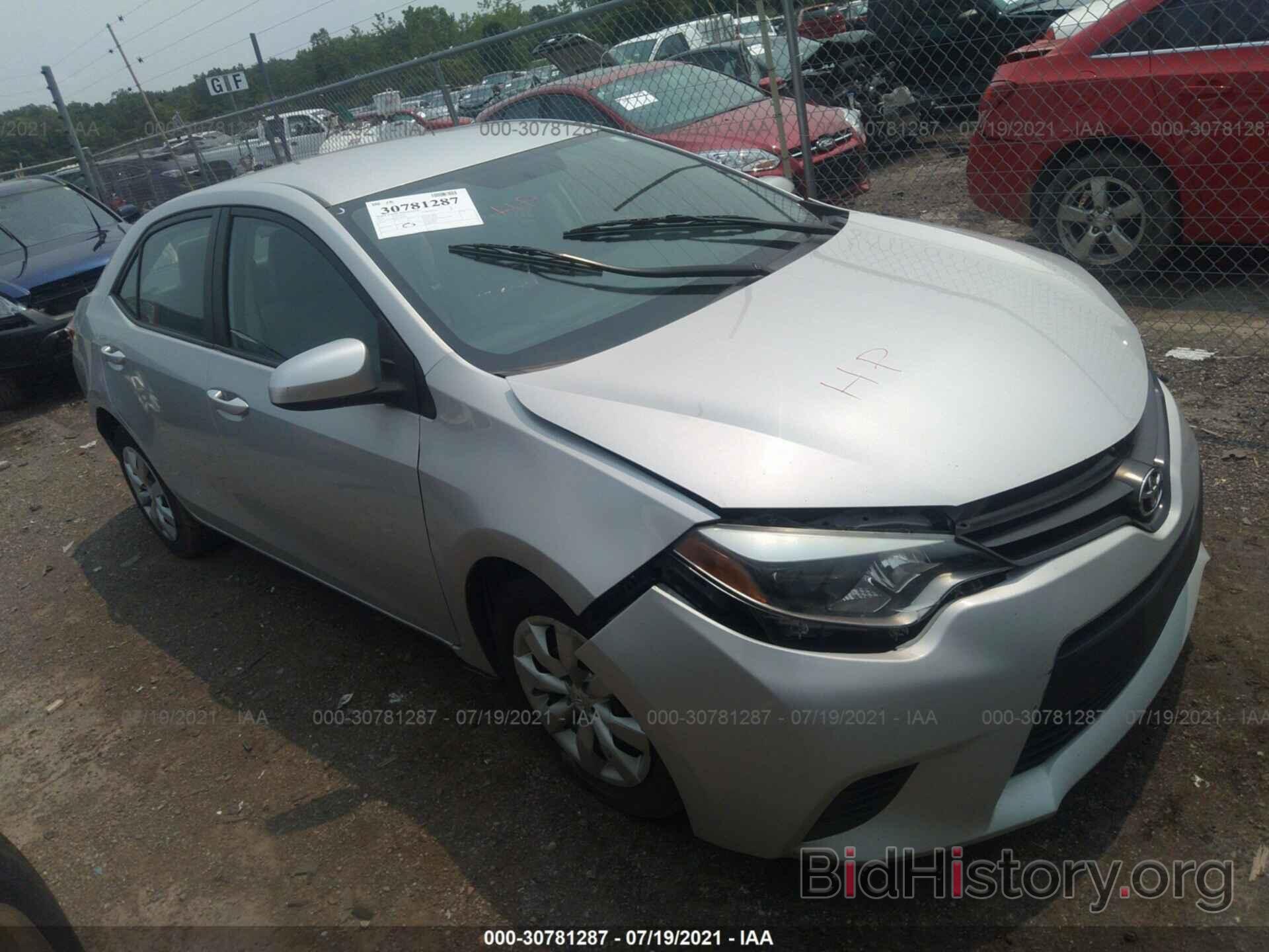 Photo 2T1BURHE9EC067064 - TOYOTA COROLLA 2014