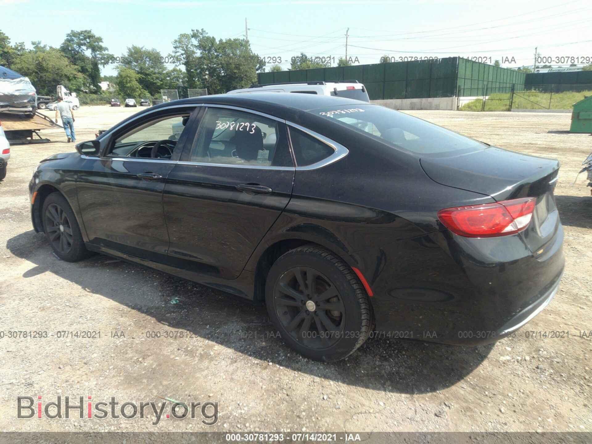 2016 CHRYSLER 200 - VIN: 1C3CCCAB9GN158862 - Фото 3
