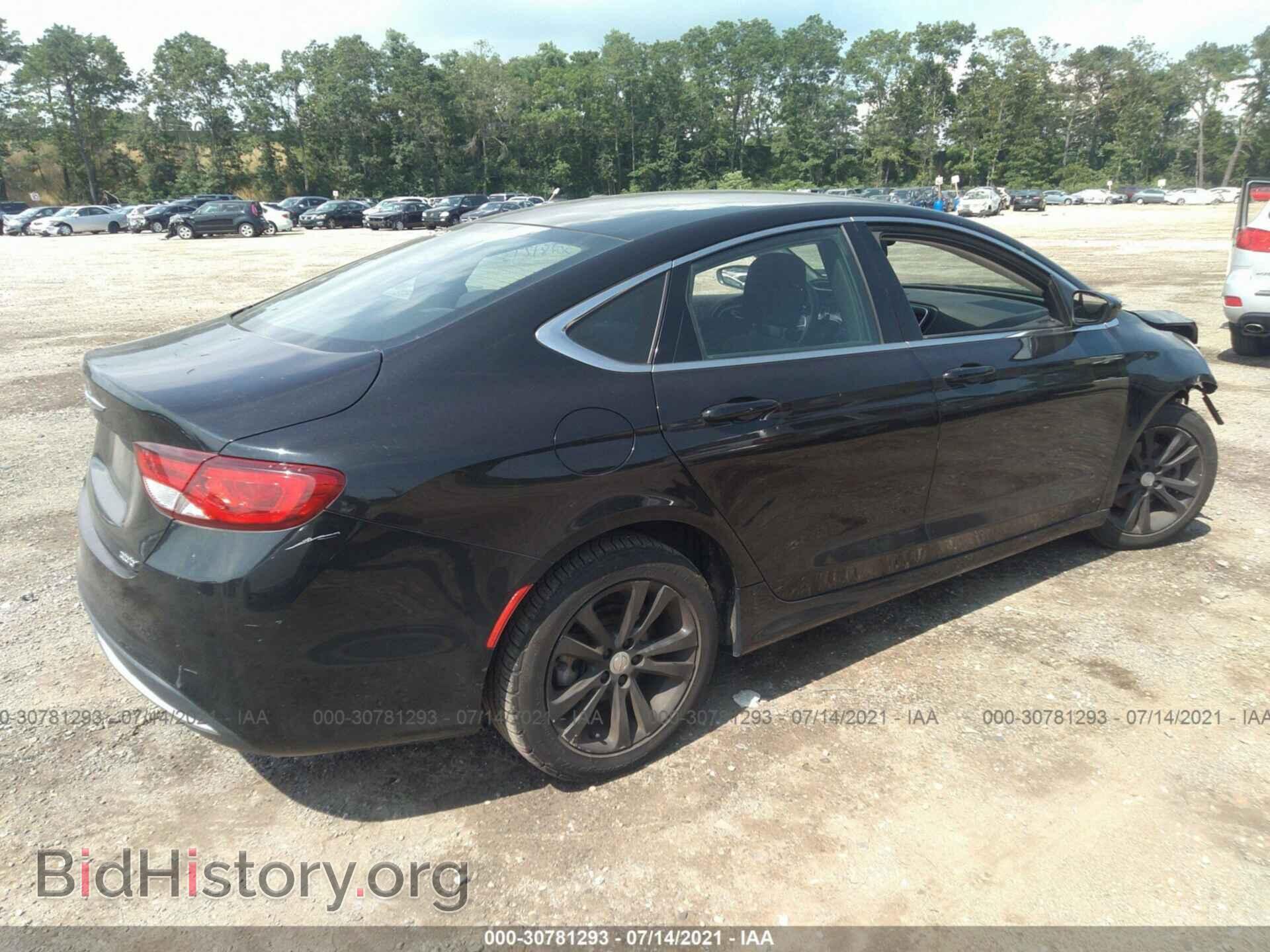 2016 CHRYSLER 200 - VIN: 1C3CCCAB9GN158862 - Фото 4