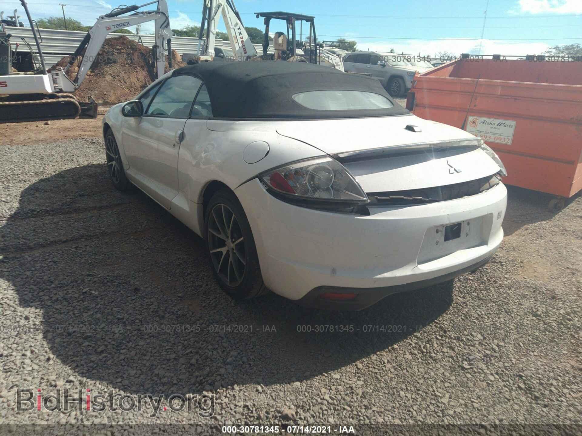 2012 MITSUBISHI ECLIPSE - VIN: 4A37L2EF1CE003332 - Фото 3